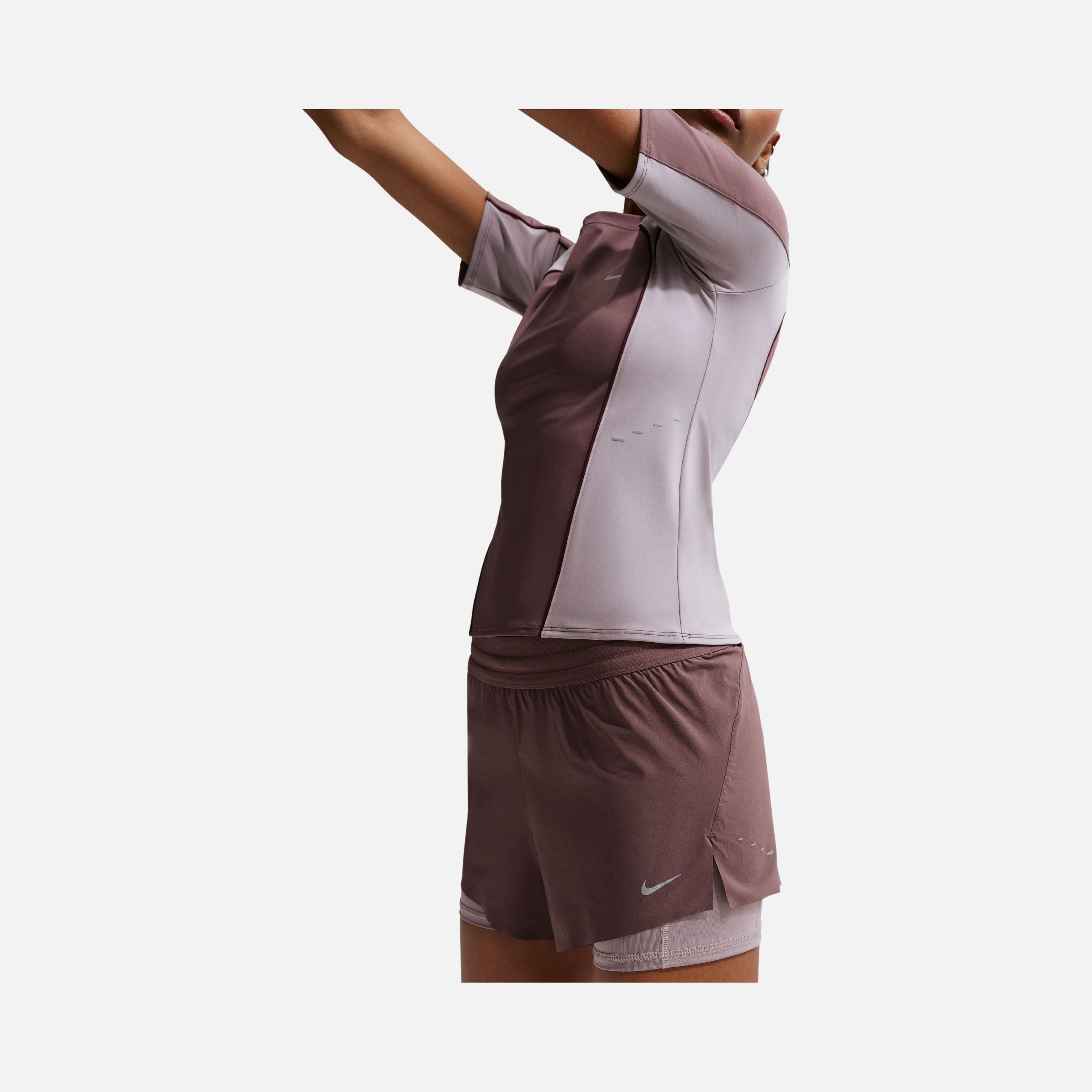 Nike Swift Dri-Fit High Waist 2-in-1 Running Kadın Şort