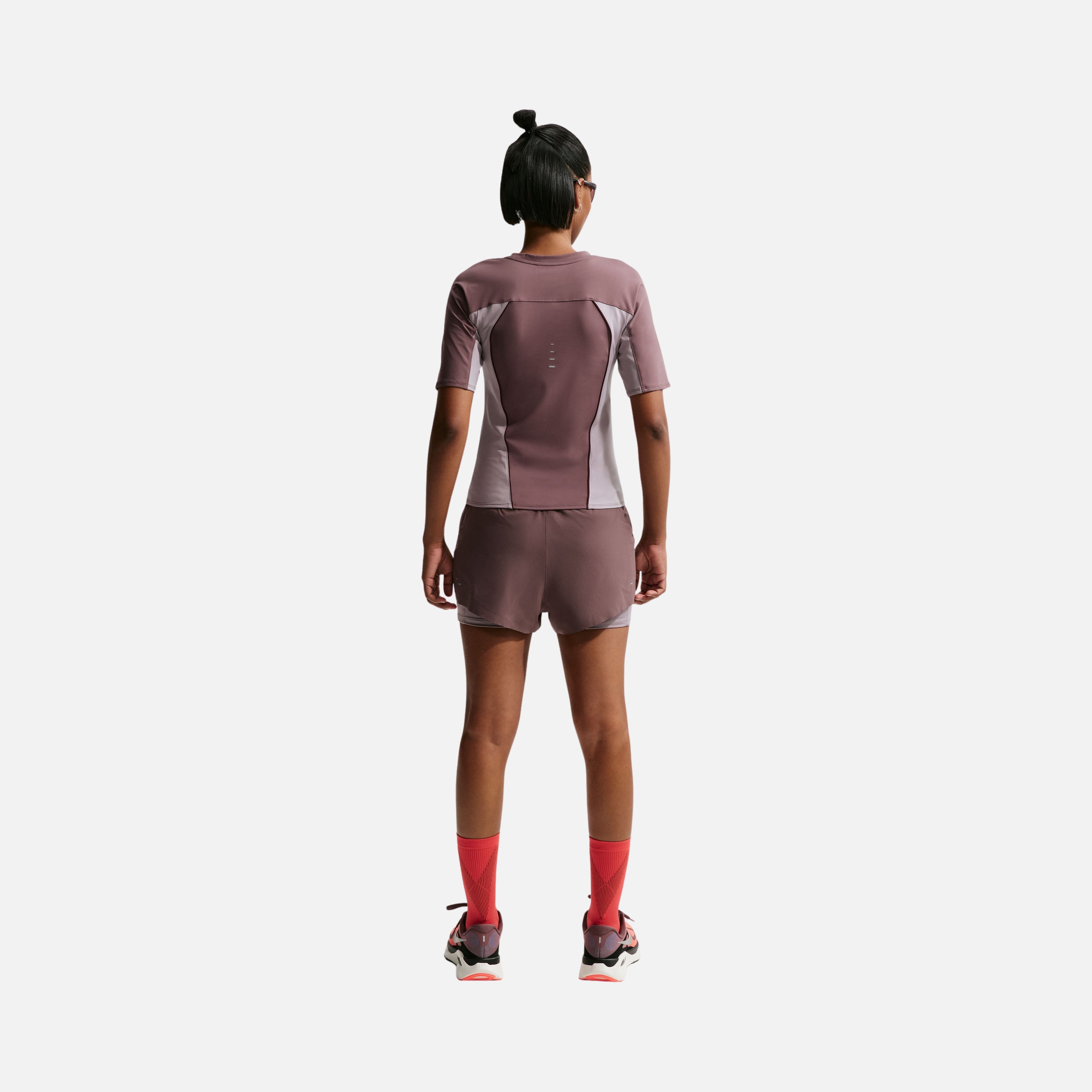 Nike Swift Dri-Fit High Waist 2-in-1 Running Kadın Şort