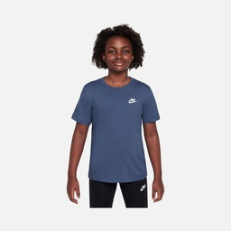 Nike Sportswear Embroidered Futura LBR Short-Sleeve Çocuk Tişört
