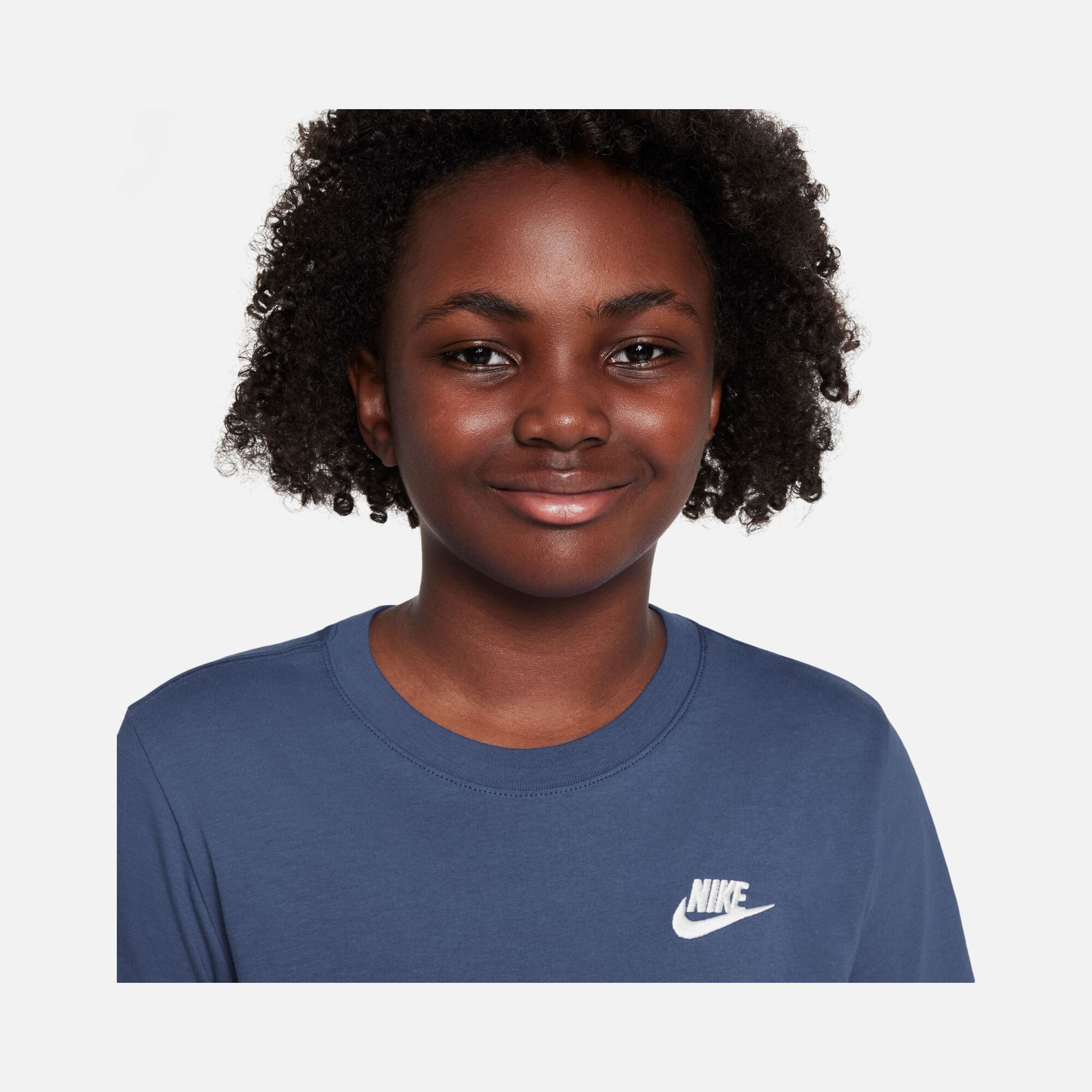 Nike Sportswear Embroidered Futura LBR Short-Sleeve Çocuk Tişört