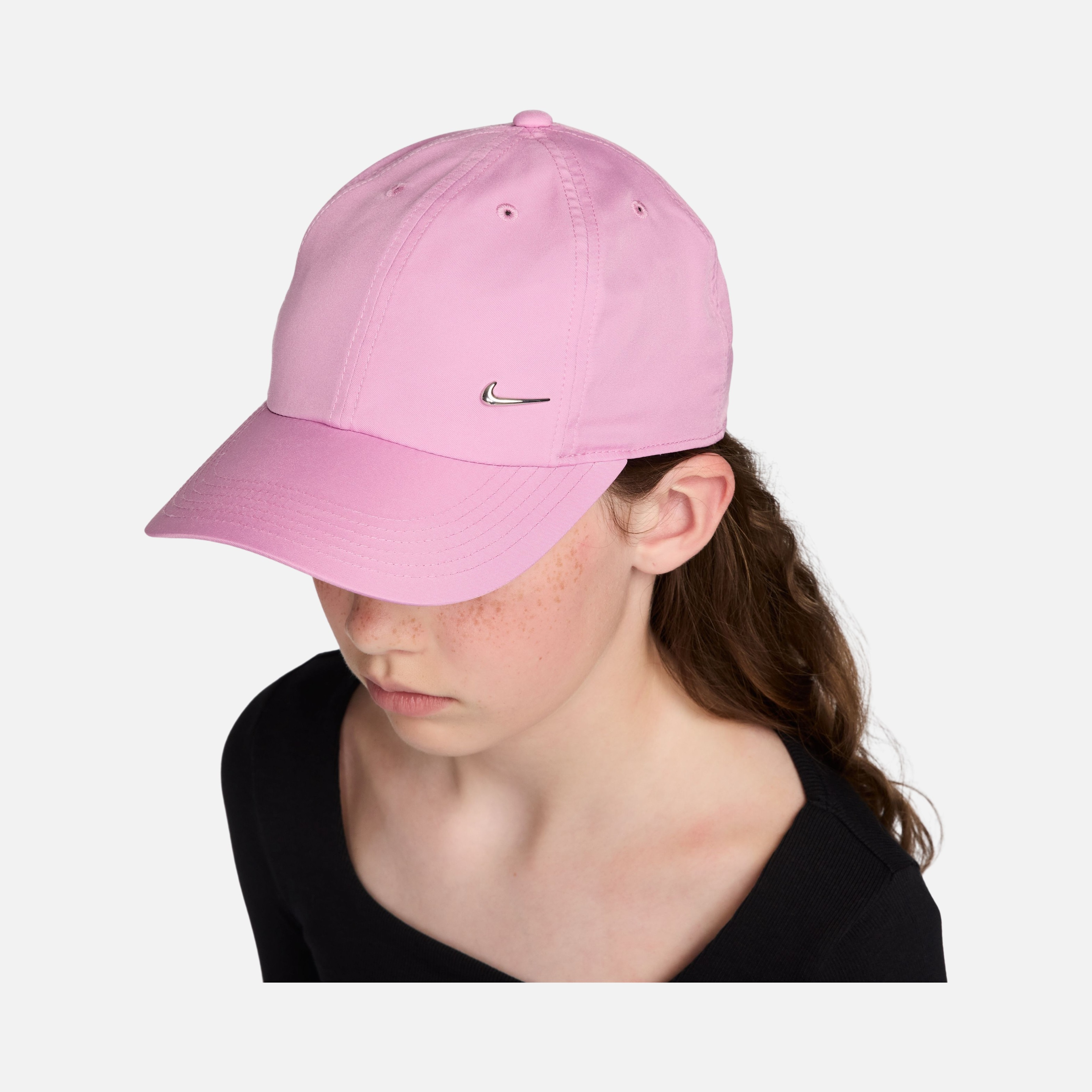 Nike Dri-Fit Sportswear Club Unstructured Metal Swoosh Adjustable Çocuk Şapka