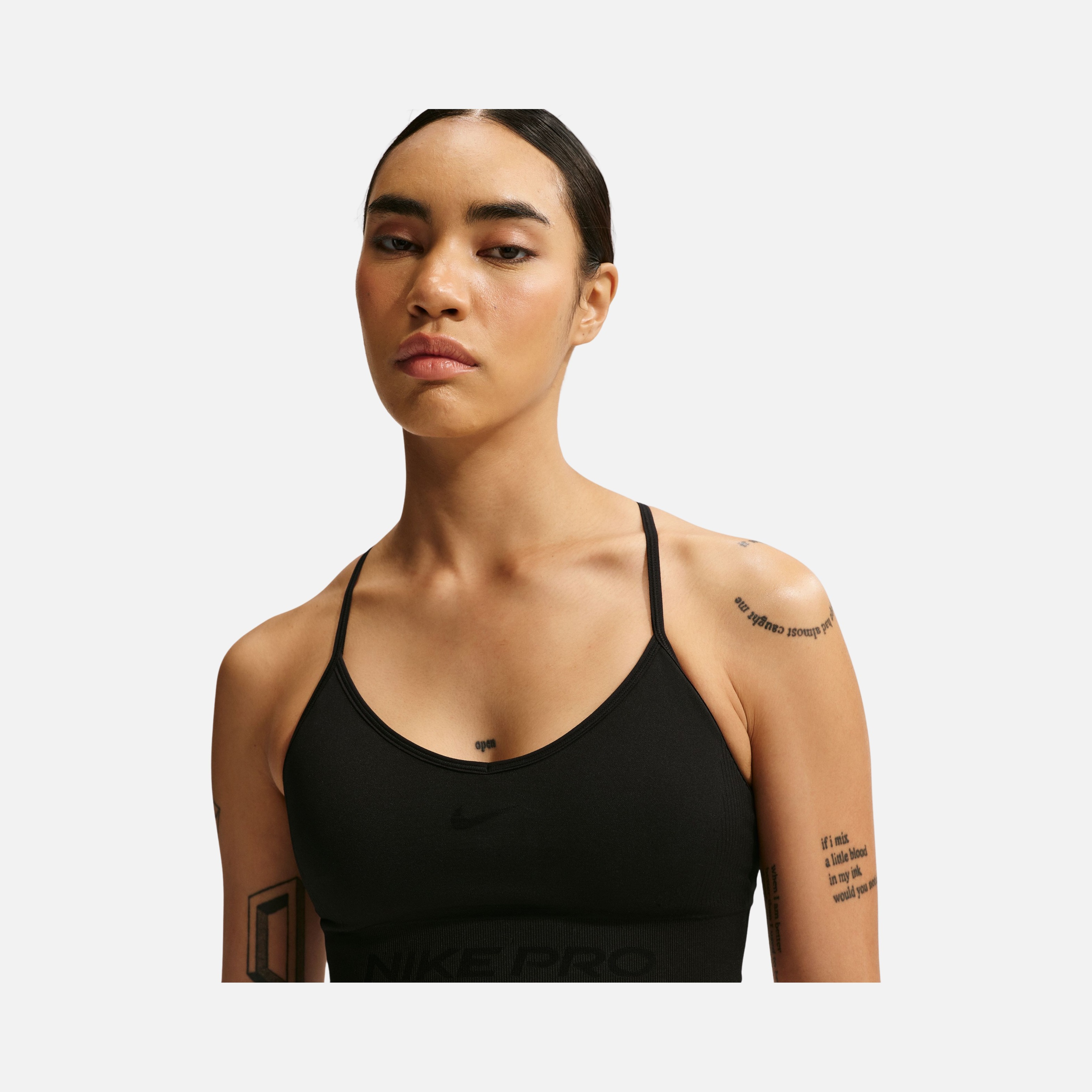 Nike W Pro Df Smls Ls Bra