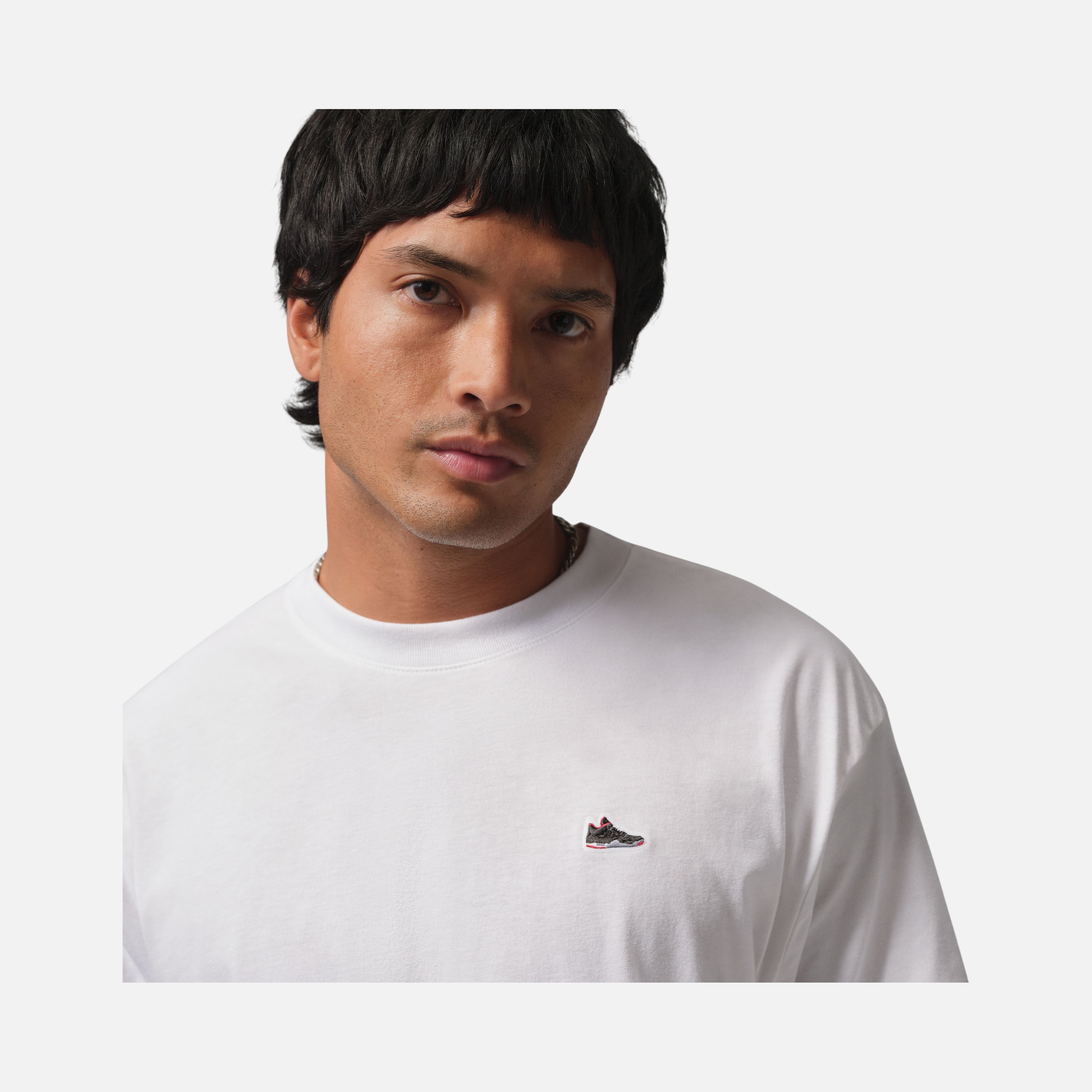 Nike MJ Brand Br Snkr Pch Ss Crew Erkek Tişört