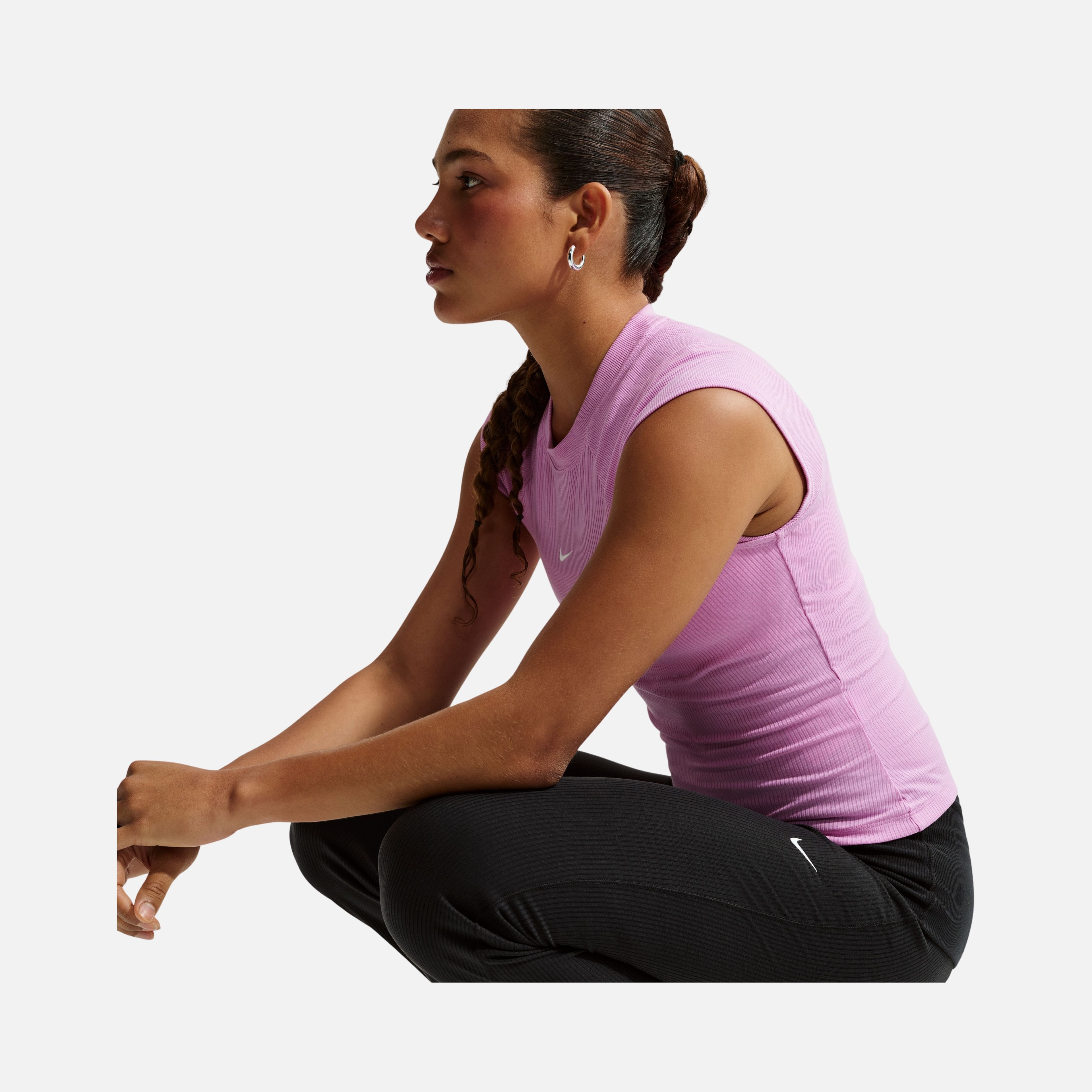 Nike W Nsw Chill Knit Rib Kadın Pantolon