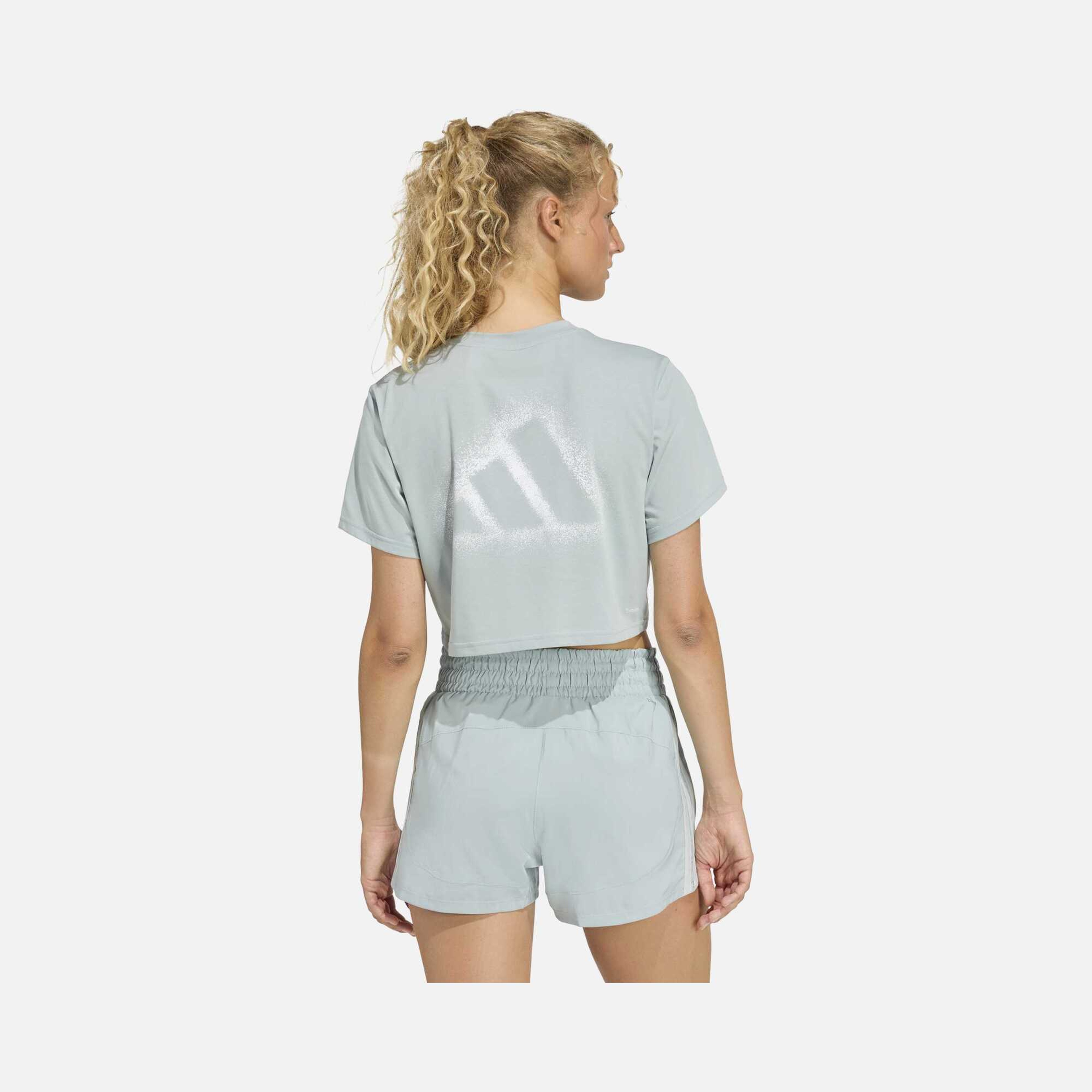 adidas Climacool Primelift Graphic Crop Kadın Tişört