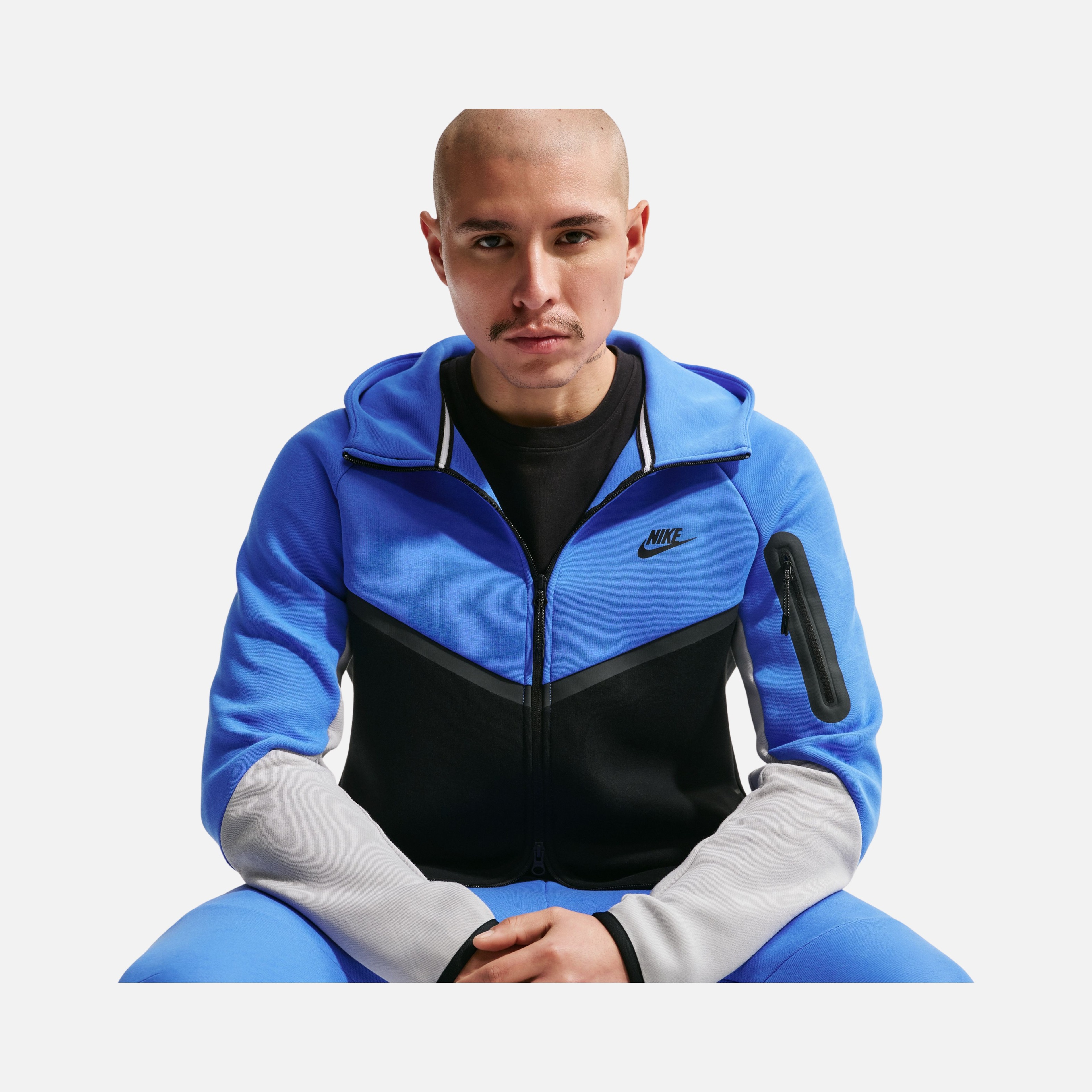 Nike Sportswear Tech Fleece Windrunner SS25 Full-Zip Hoodie Erkek Ceket