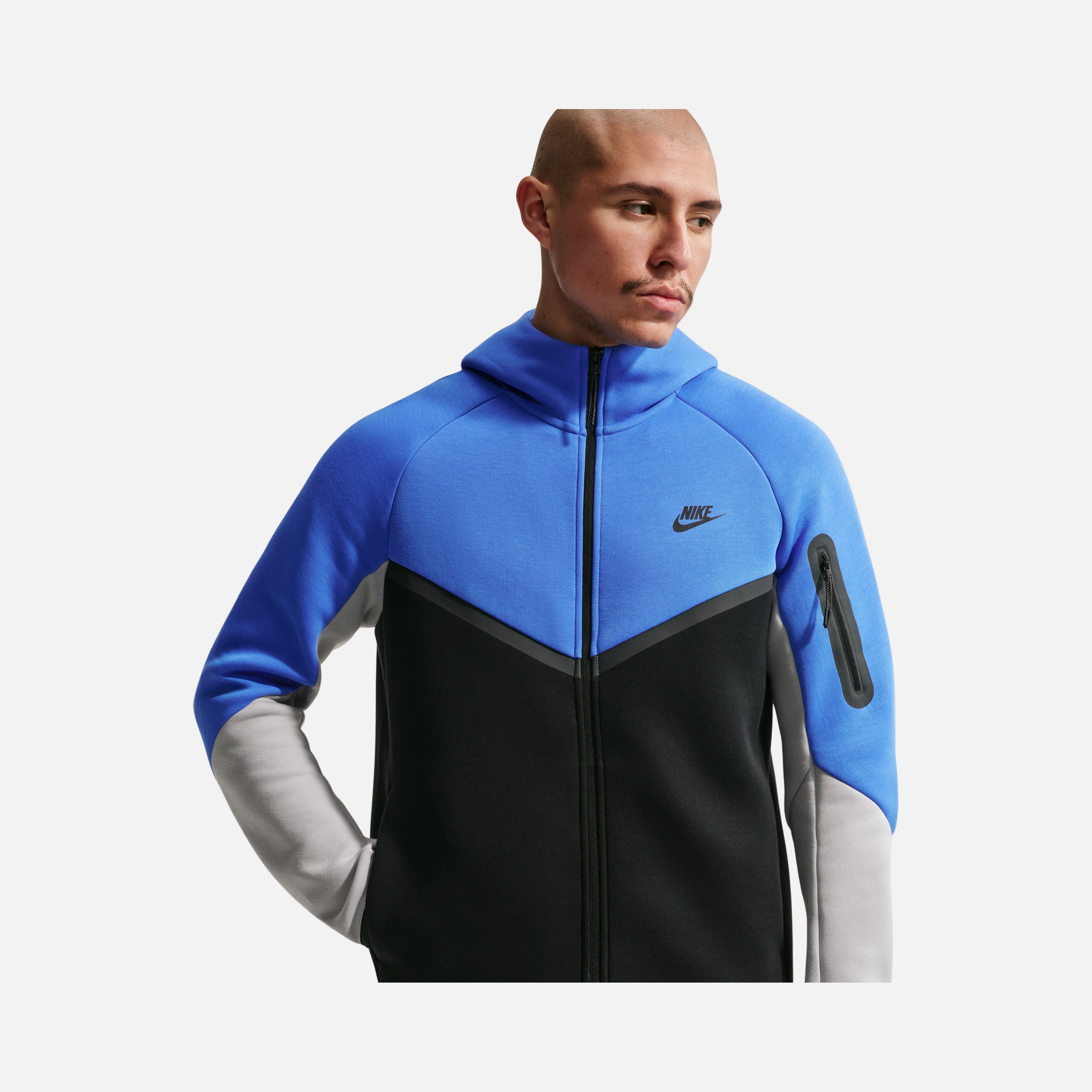 Nike Sportswear Tech Fleece Windrunner SS25 Full-Zip Hoodie Erkek Ceket