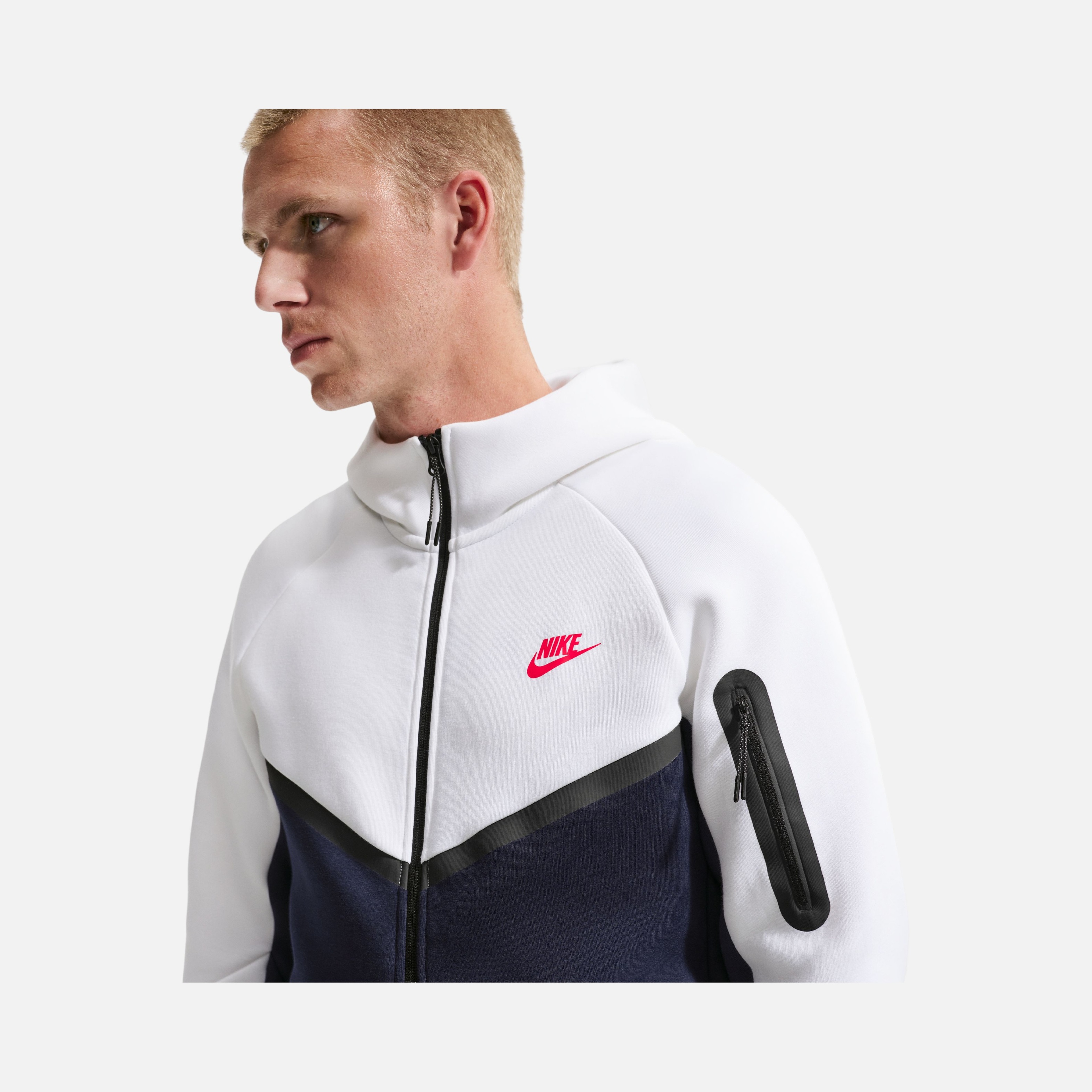 Nike Sportswear Tech Fleece Windrunner SS25 Full-Zip Hoodie Erkek Ceket
