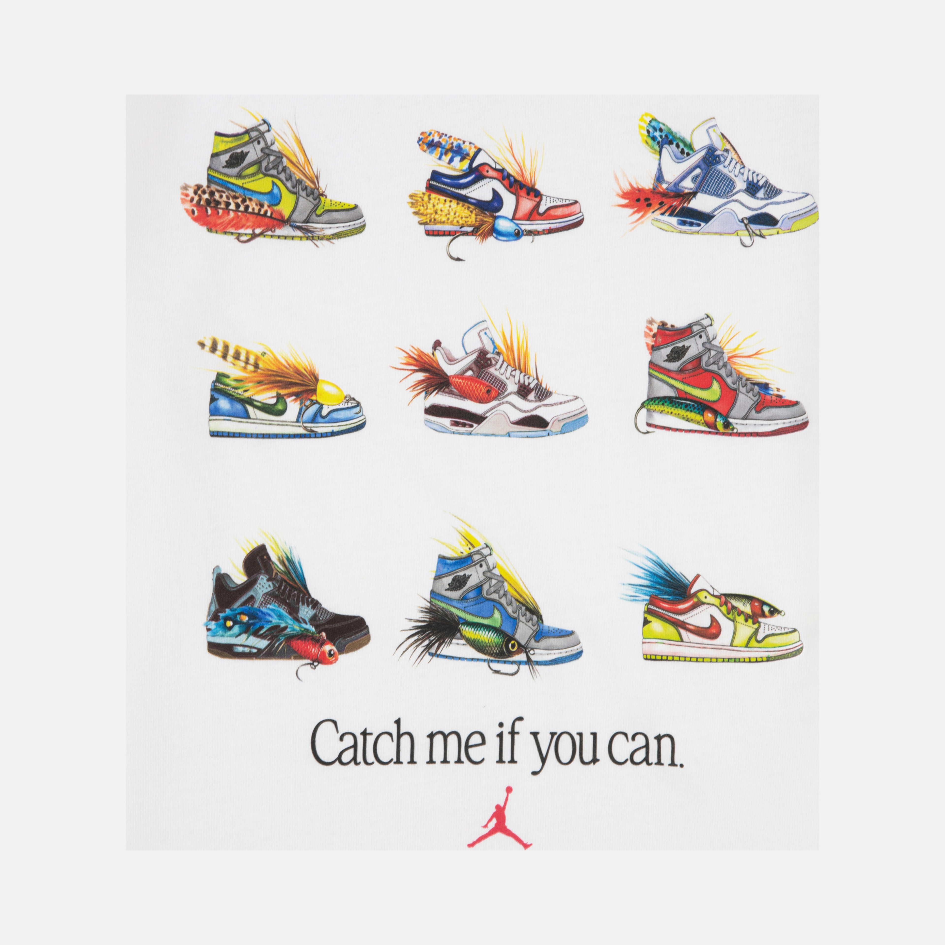 Nike Jordan Mj Fishing Lures Short-Sleeve Çocuk Tişört