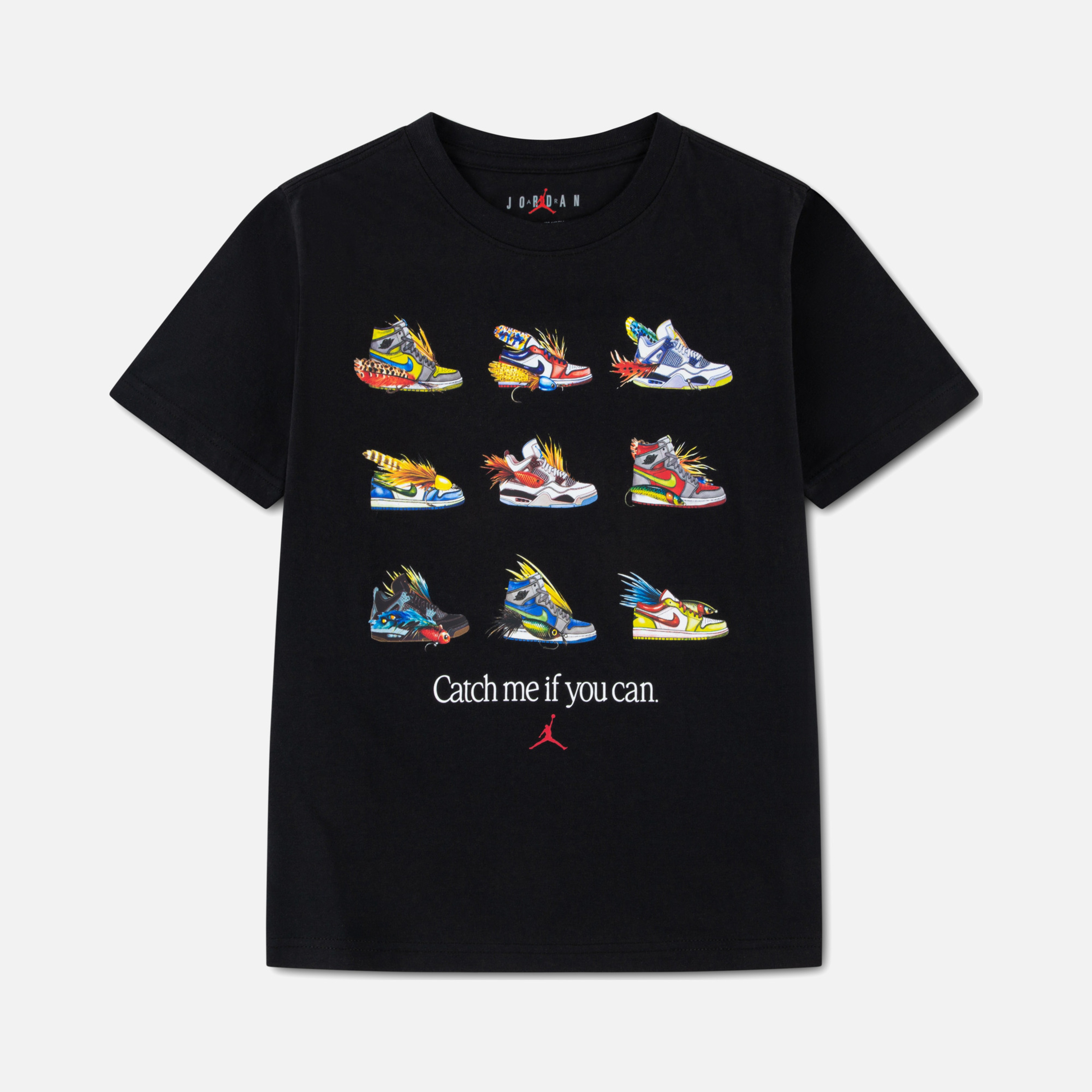Nike Jordan Fishing Lures Short-Sleeve Çocuk Tişört