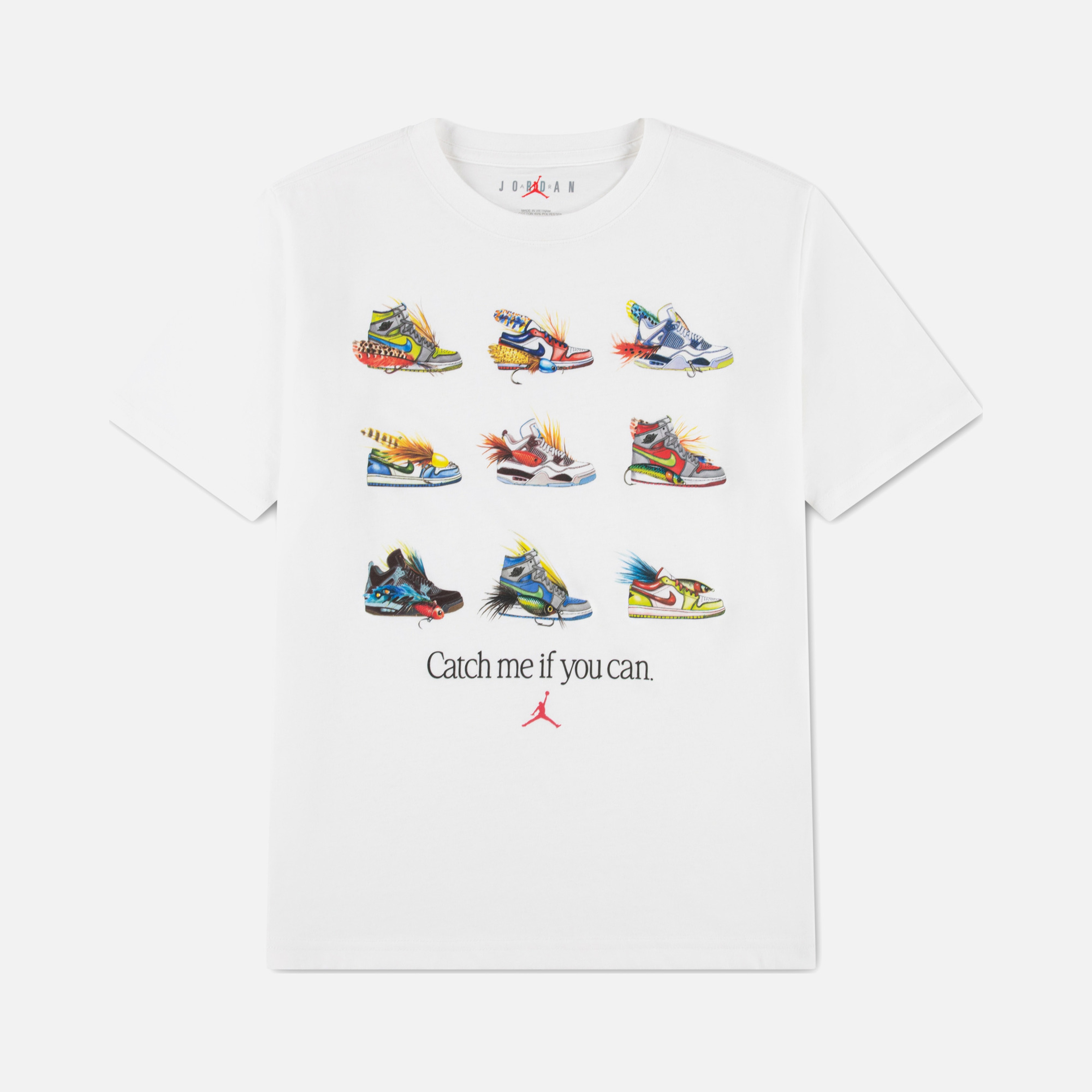 Nike Jordan Mj Fishing Lures Short-Sleeve Çocuk Tişört