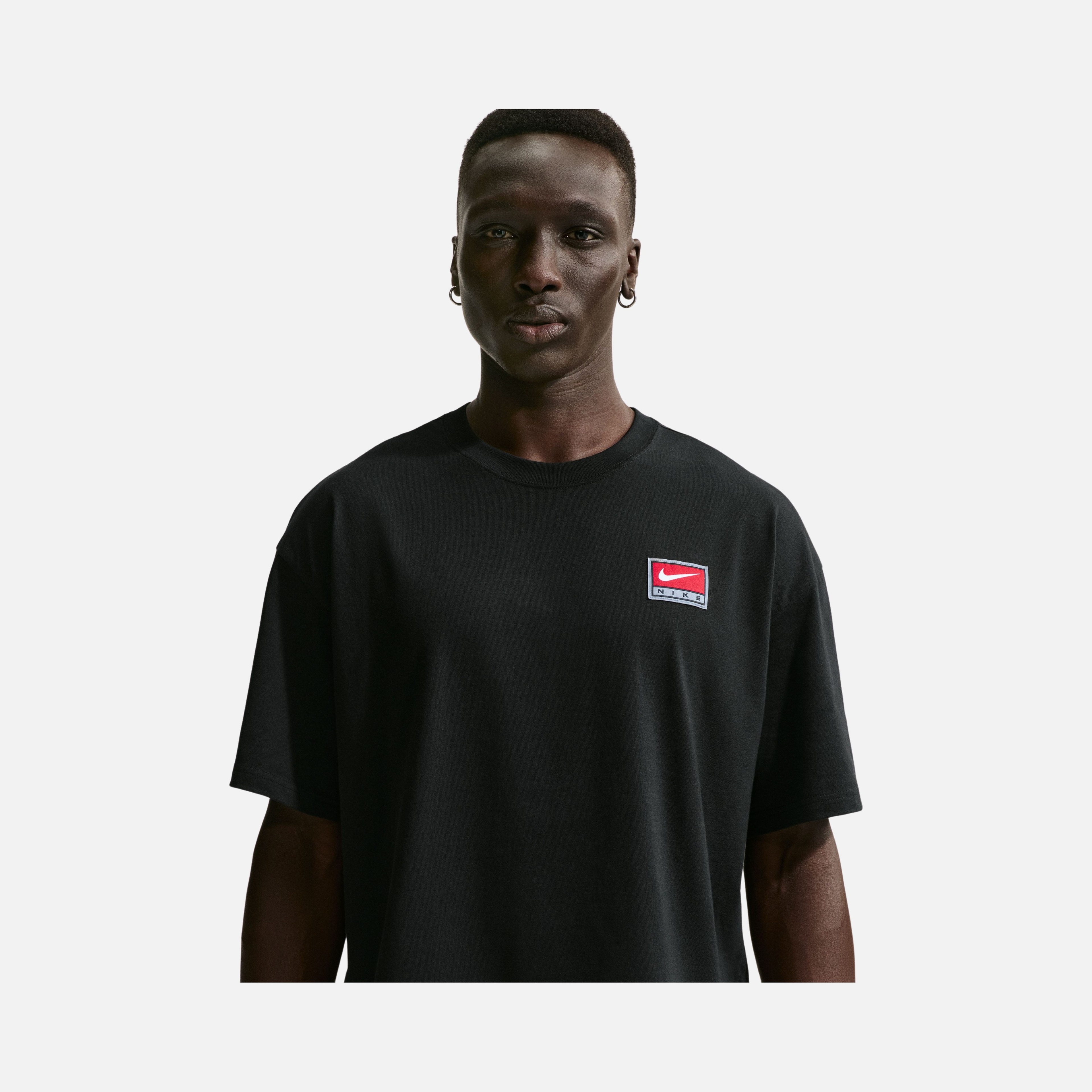 Nike Short-Sleeve Boxy Knit Top Erkek Tişört