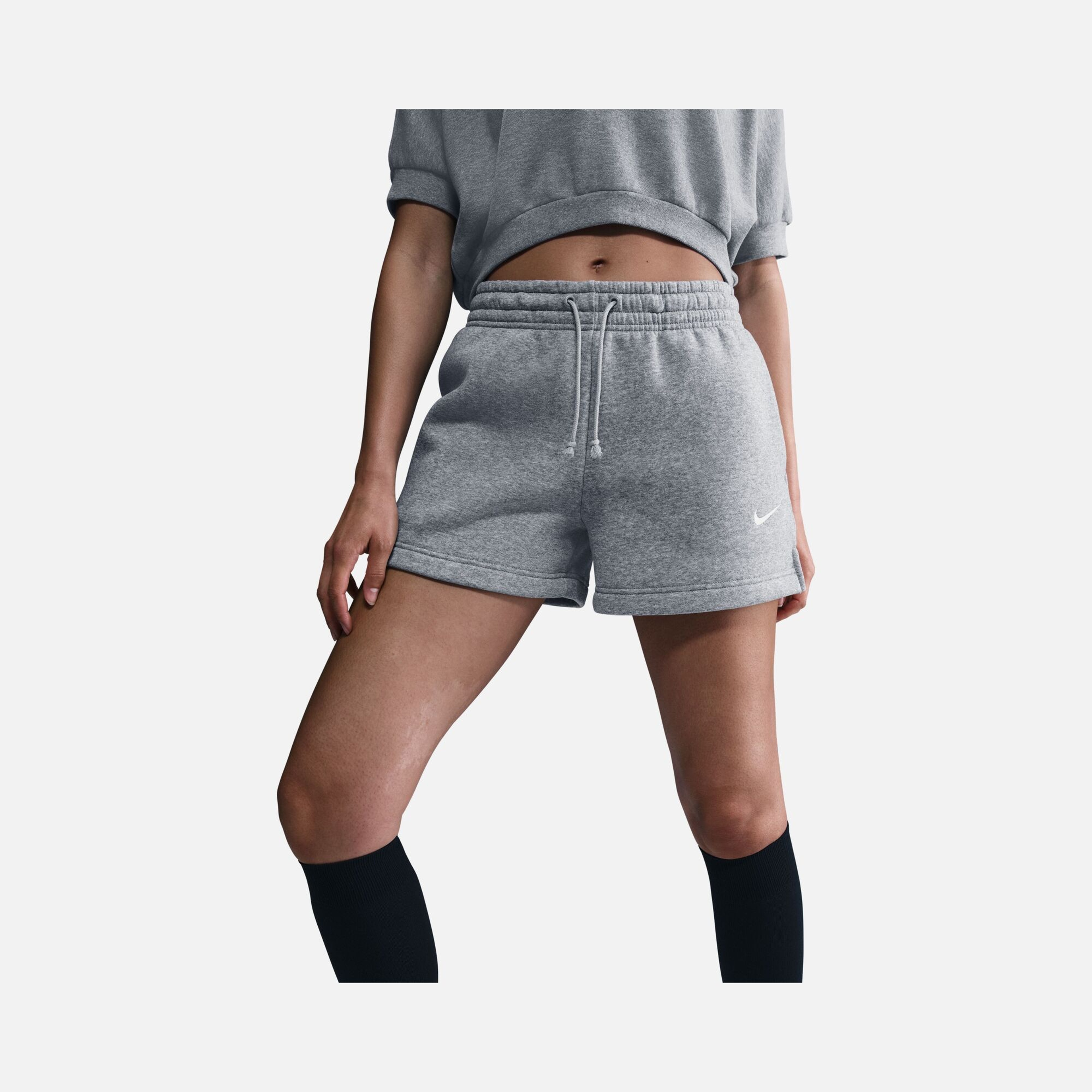 Nike Sportswear Phoenix Fleece Mid-Rise Std 4" Kadın Şort