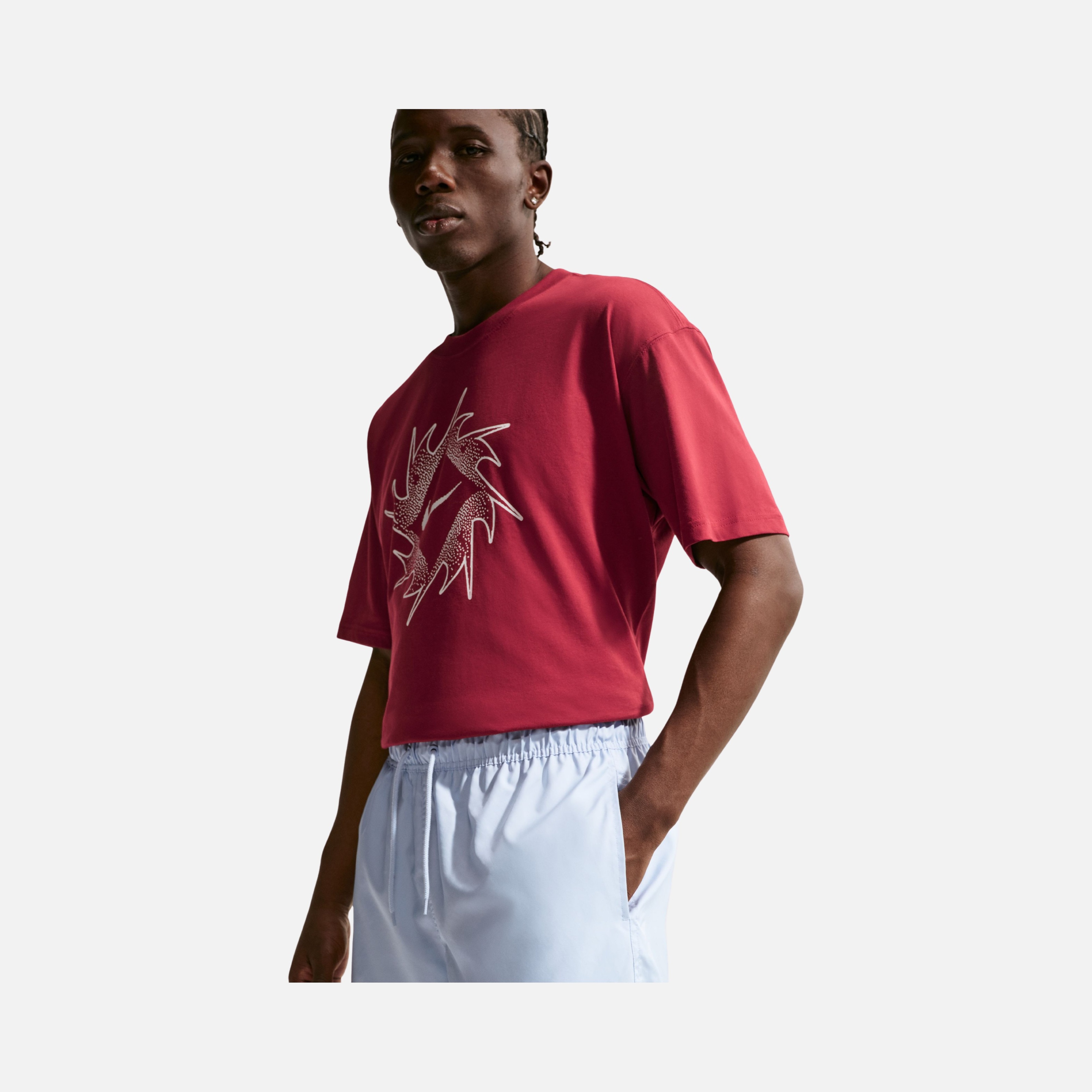 Nike Sportswear Club+ Flow Versatile Weave Loose Erkek Şort