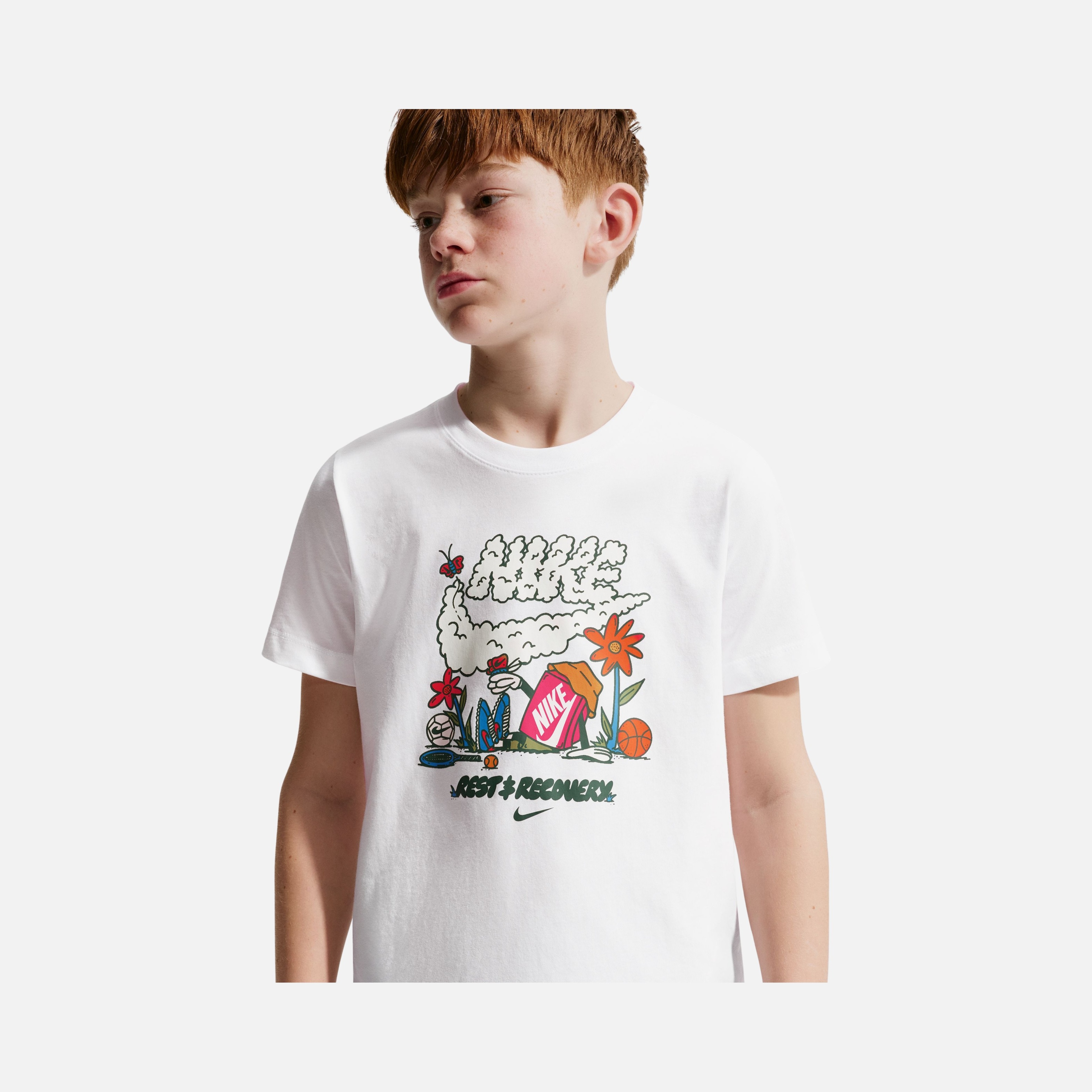 Nike Sportswear Tee Boxy Rest Çocuk Tişört