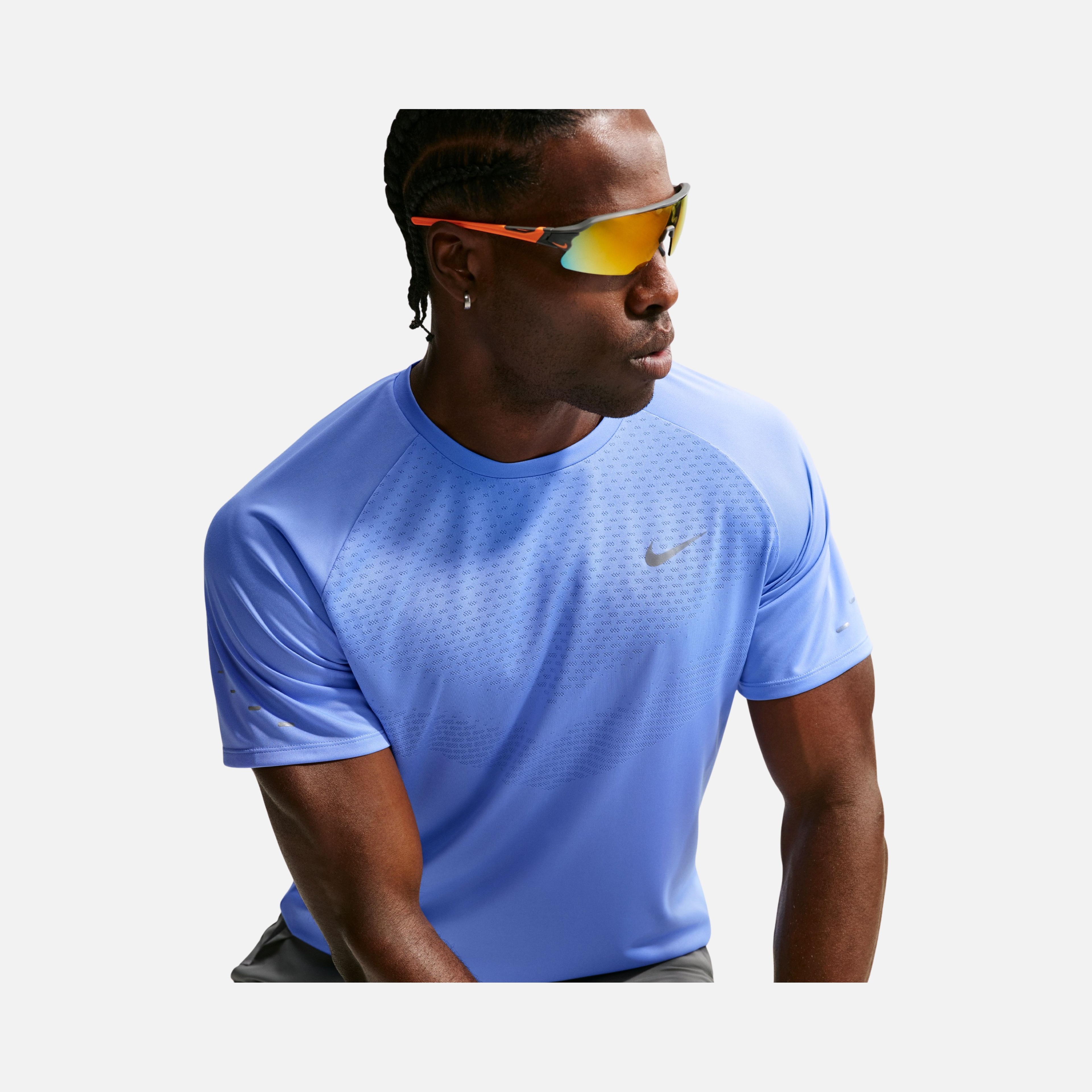 Nike Dri-Fit ADV Stride Running Short-Sleeve Erkek Tişört