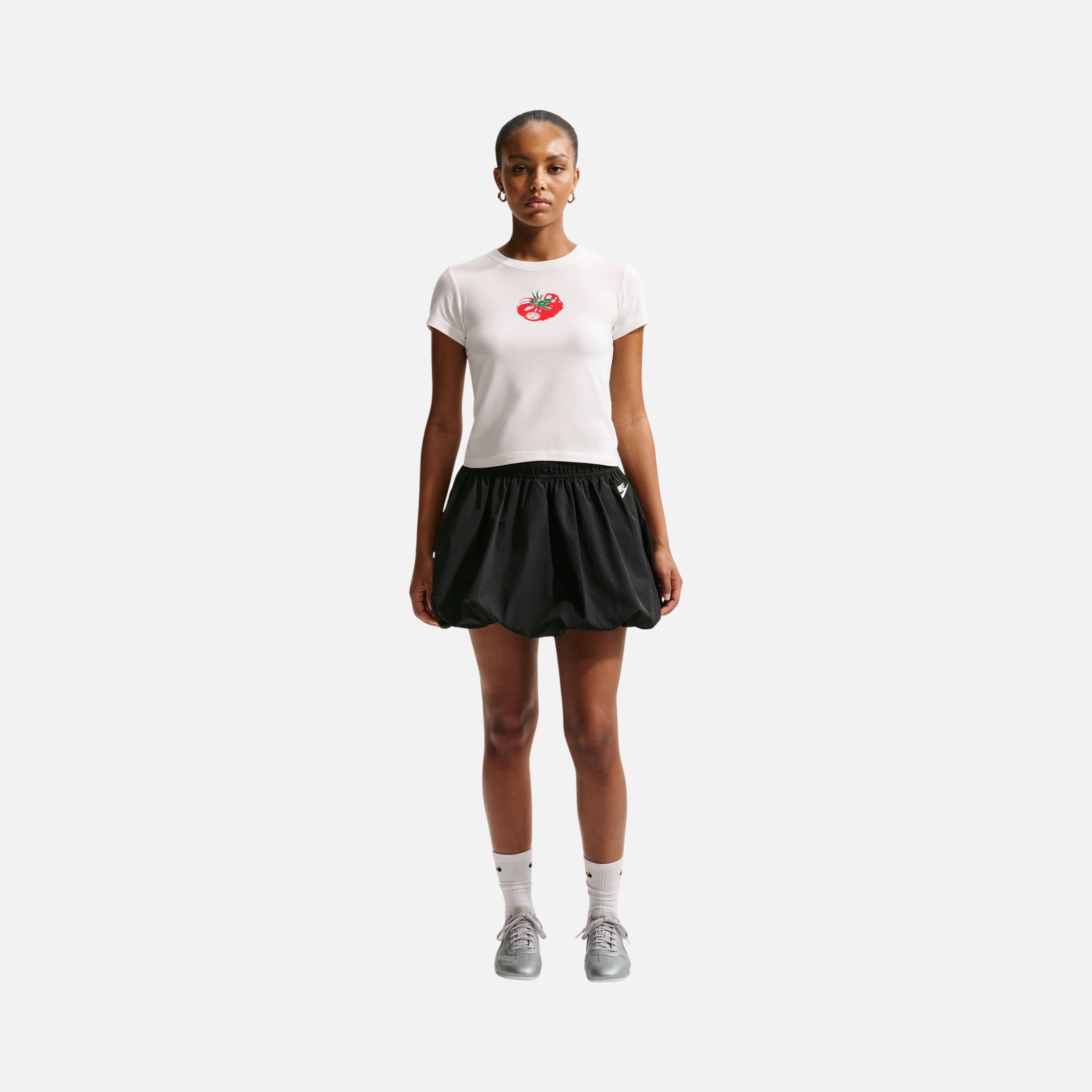 Nike Slim Mod-Cropped Tomato Tee Kadın Tişört