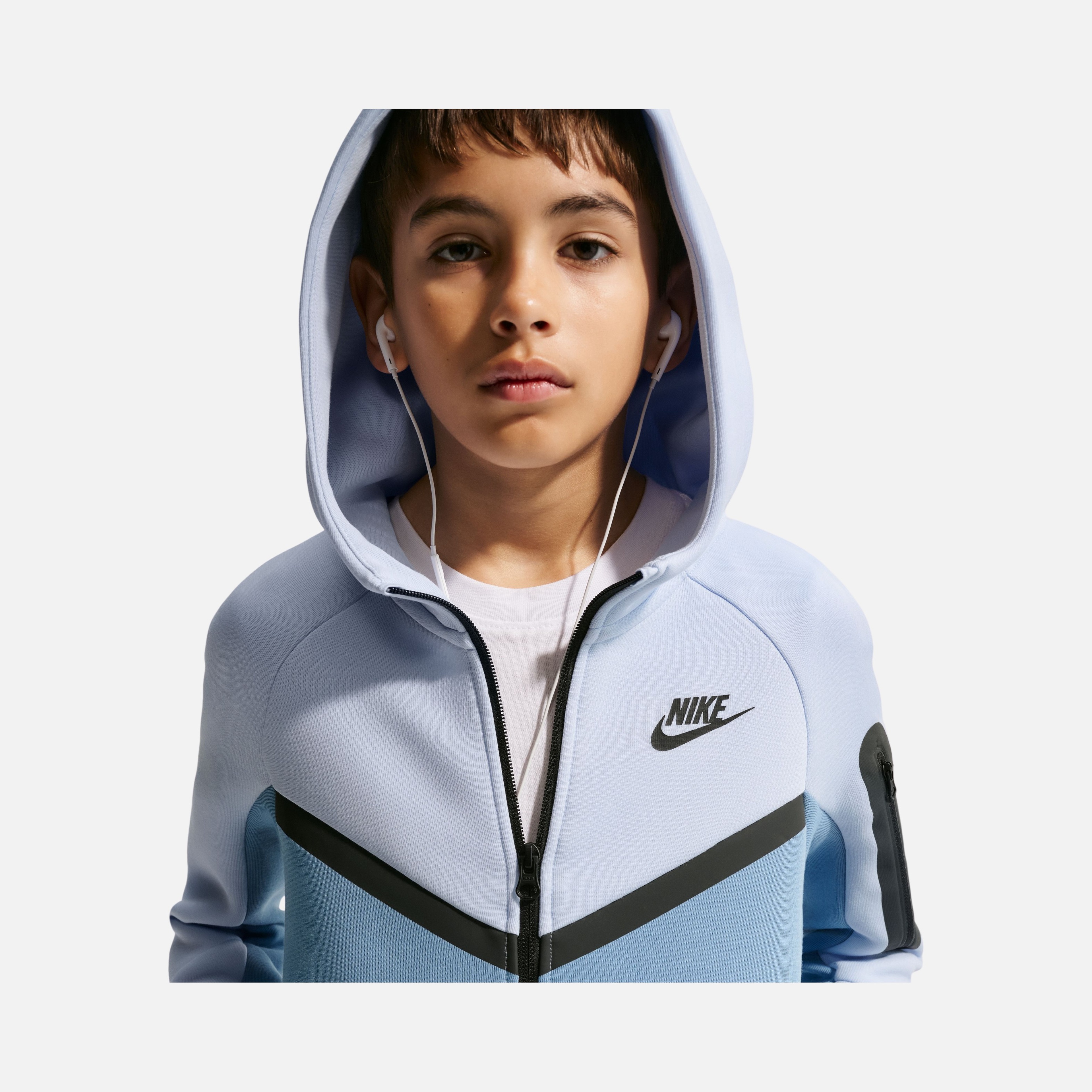 Nike Sportswear Smooth Tech Fleece Full-Zip Hooded Çocuk Ceket