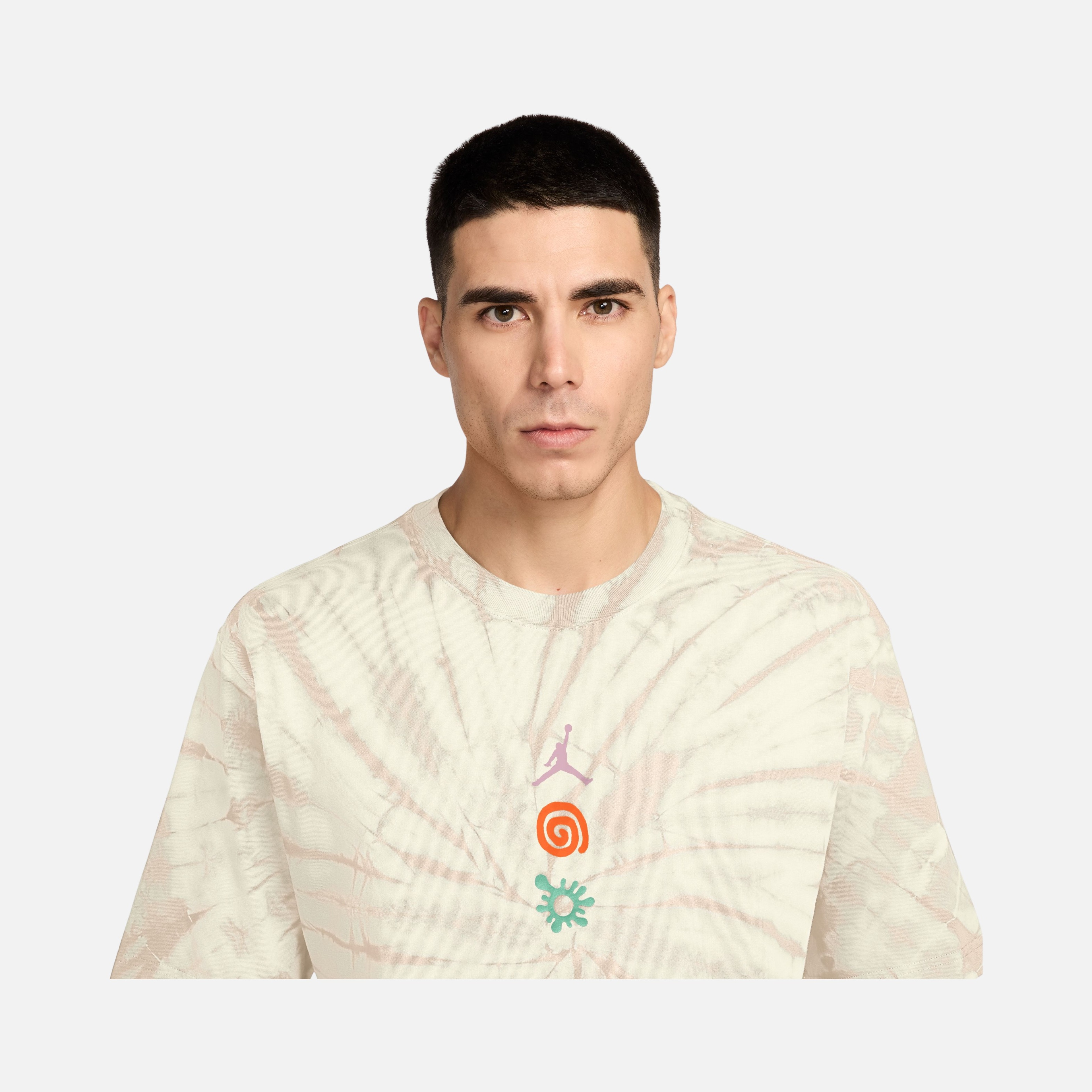 Nike Jordan Brooklyn Tie Dye Fest Ss Crew Erkek Tişört