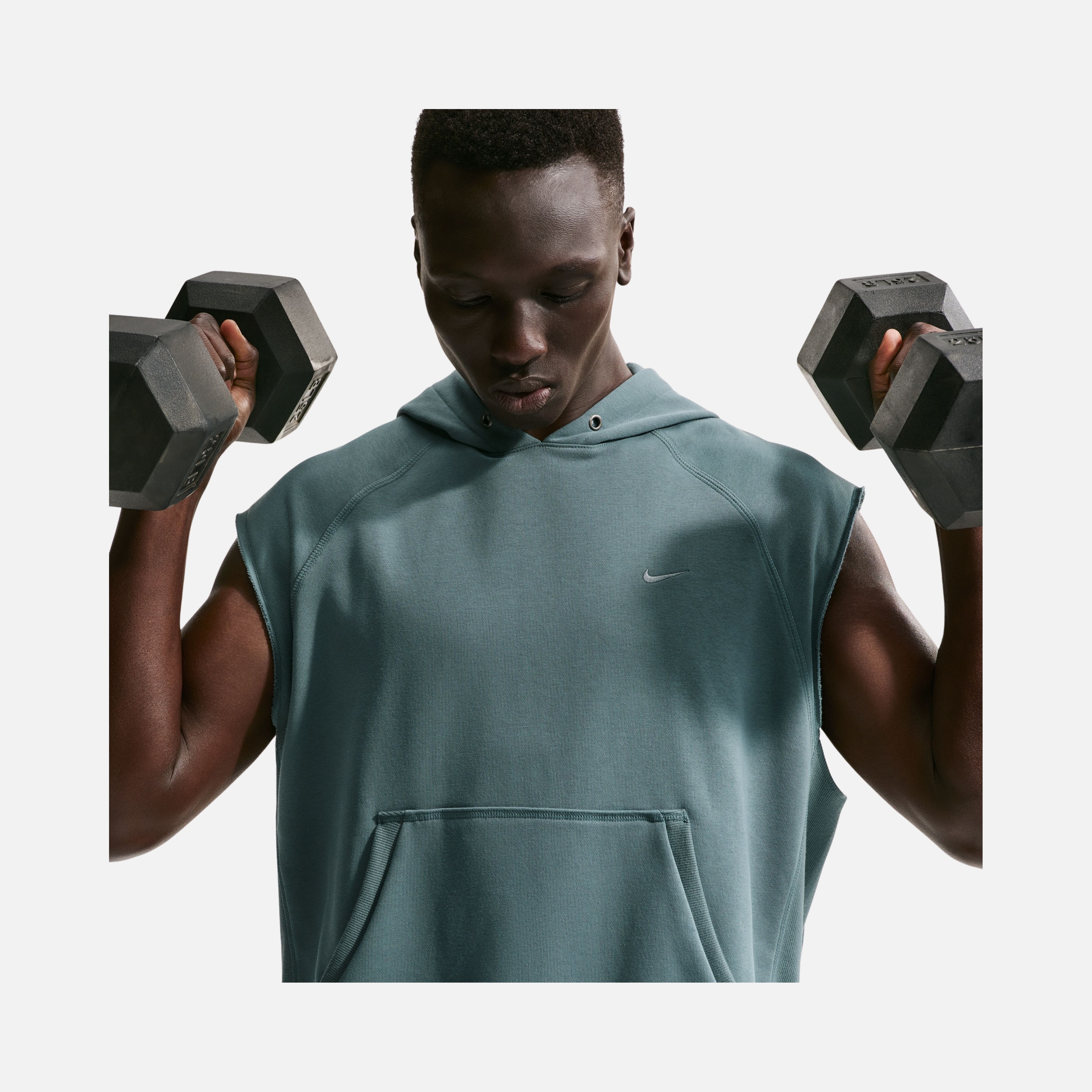 Nike Dri-Fit Nac Fleece Sleeveless Hoodie Erkek Sweatshirt