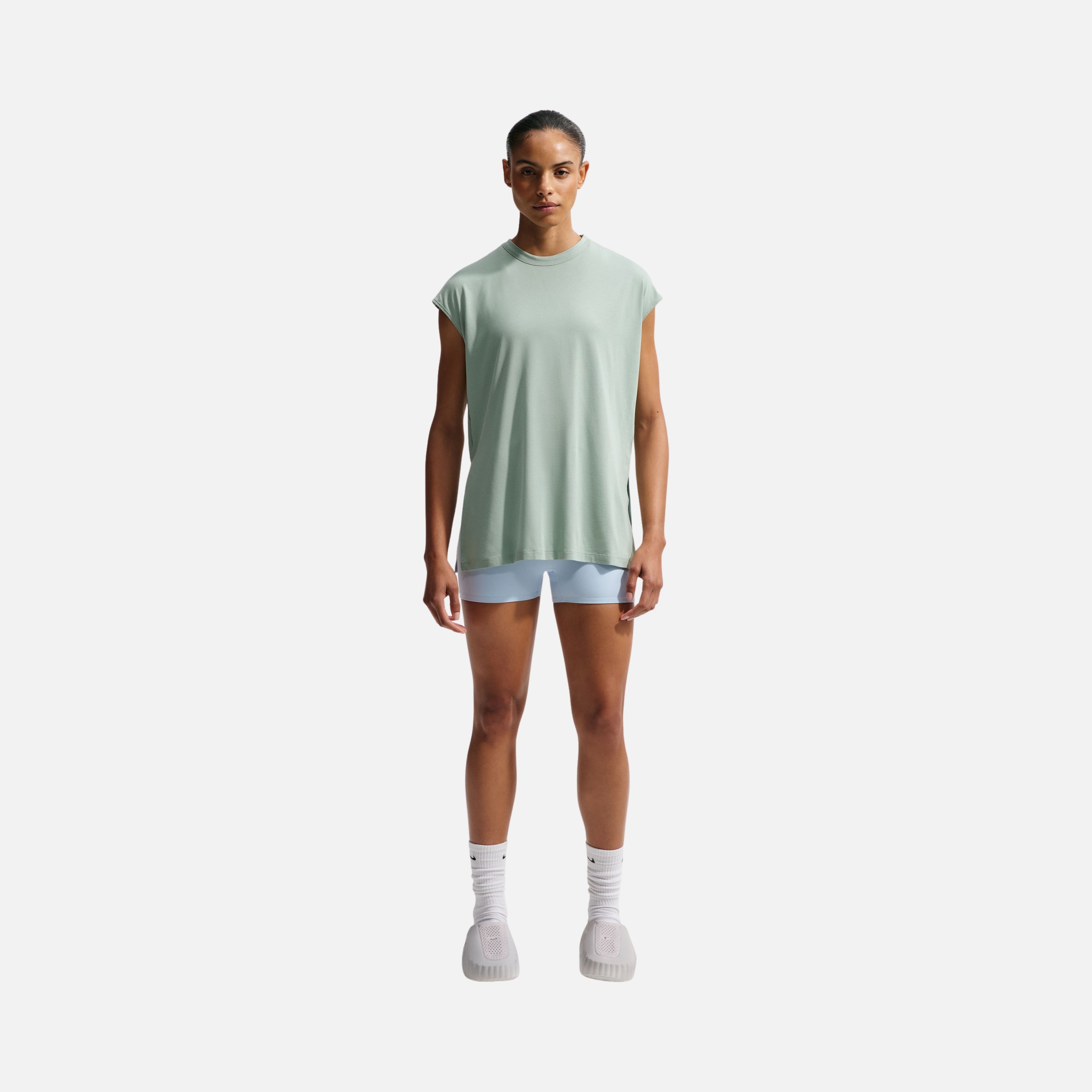 Nike 24.7 Df Mesh Tank Soft Knit Kadın Tişört