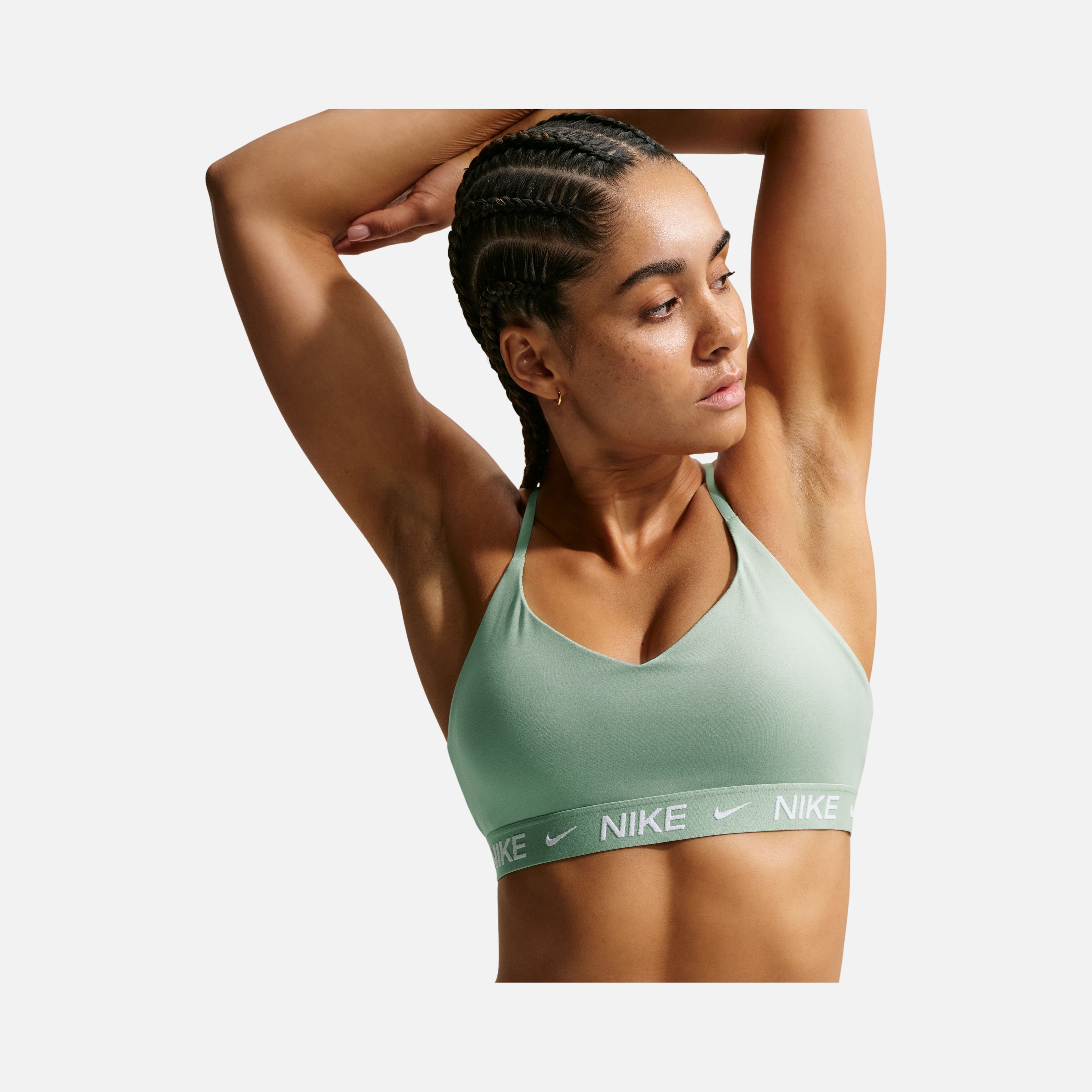 Nike Indy Light-Support Padded Adjustable Training Sports Kadın Bra