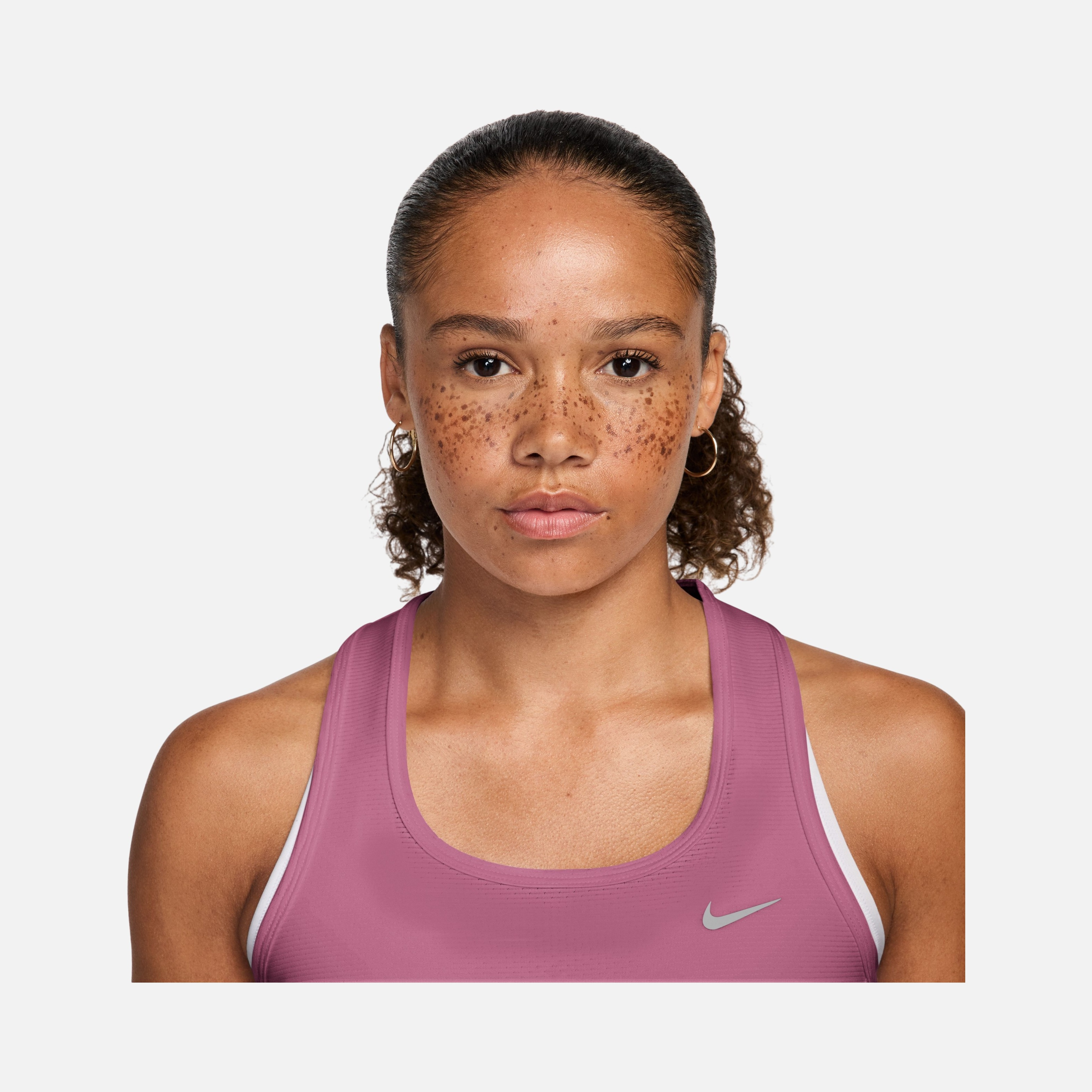 Nike Tempo Dri-Fit Crop Mesh Tank Kadın Atlet