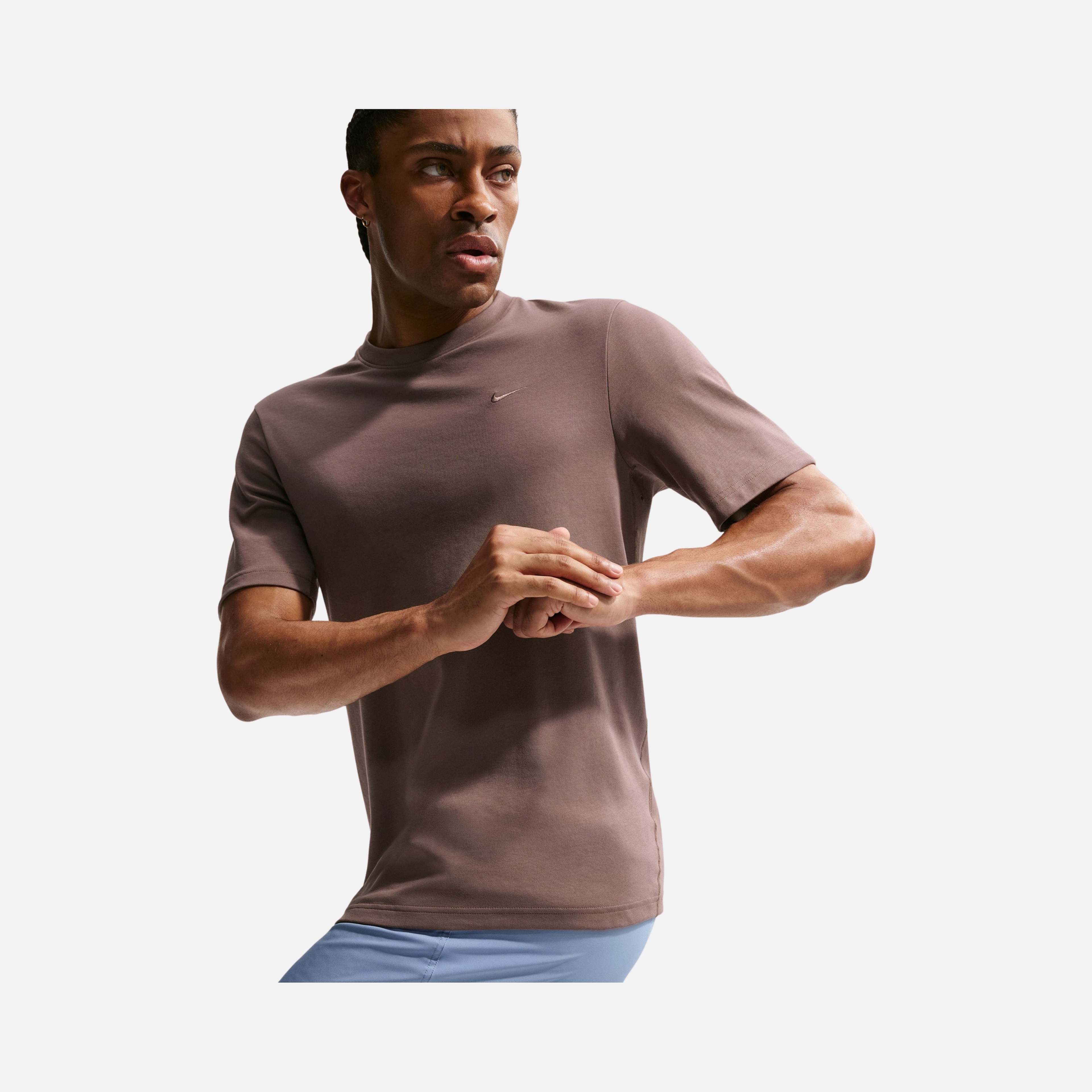 Nike Dri-Fit Primary Statement Versatile Fitness Training Short-Sleeve Erkek Tişört