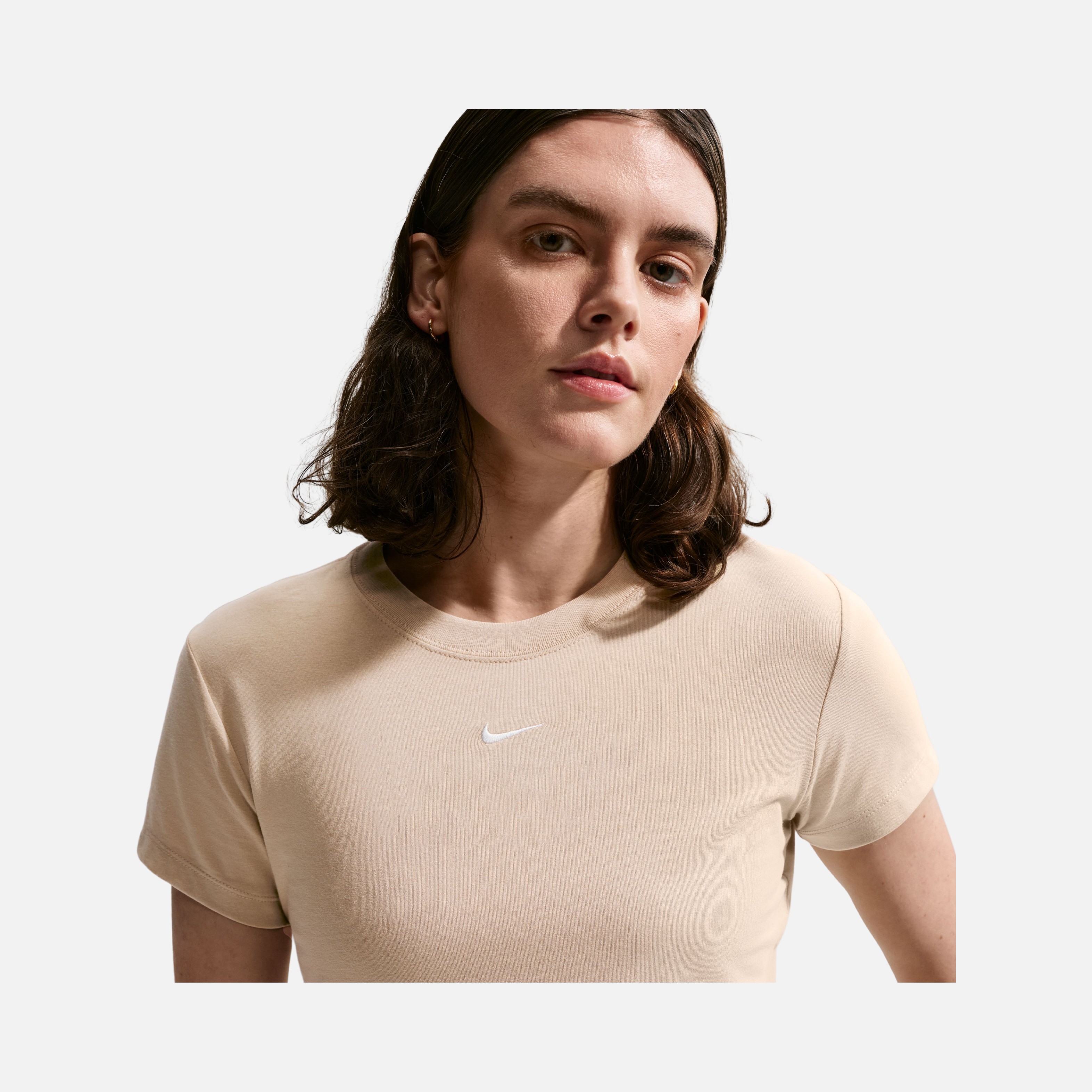 Nike Sportswear Chill Knit Crop Kadın Tişört