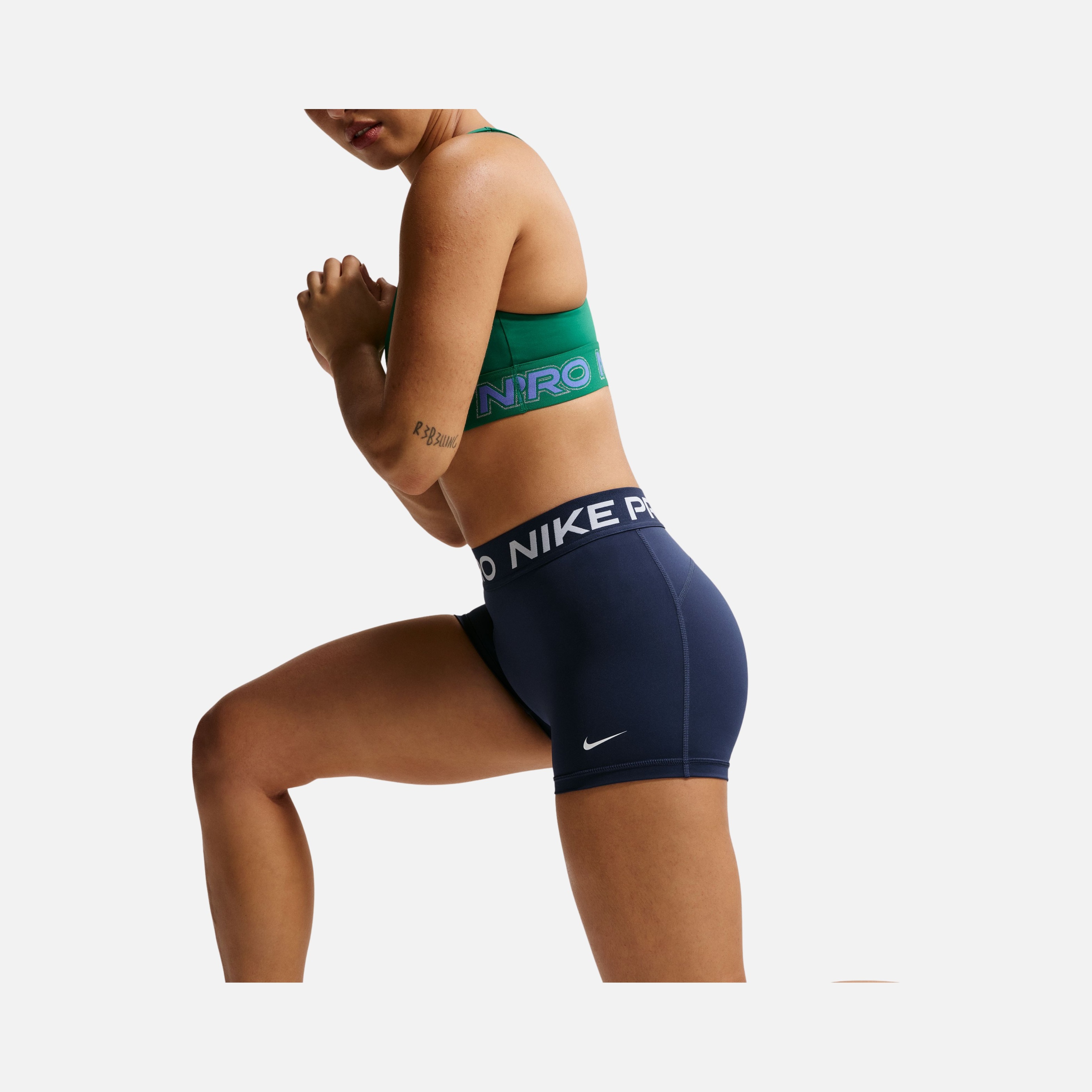 Nike Pro Df 365 Mr 3 In Short Kadın Tayt