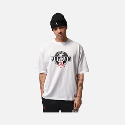 Nİke Jordan Globe Gfx Oversize Ss Crew Erkek Tişört