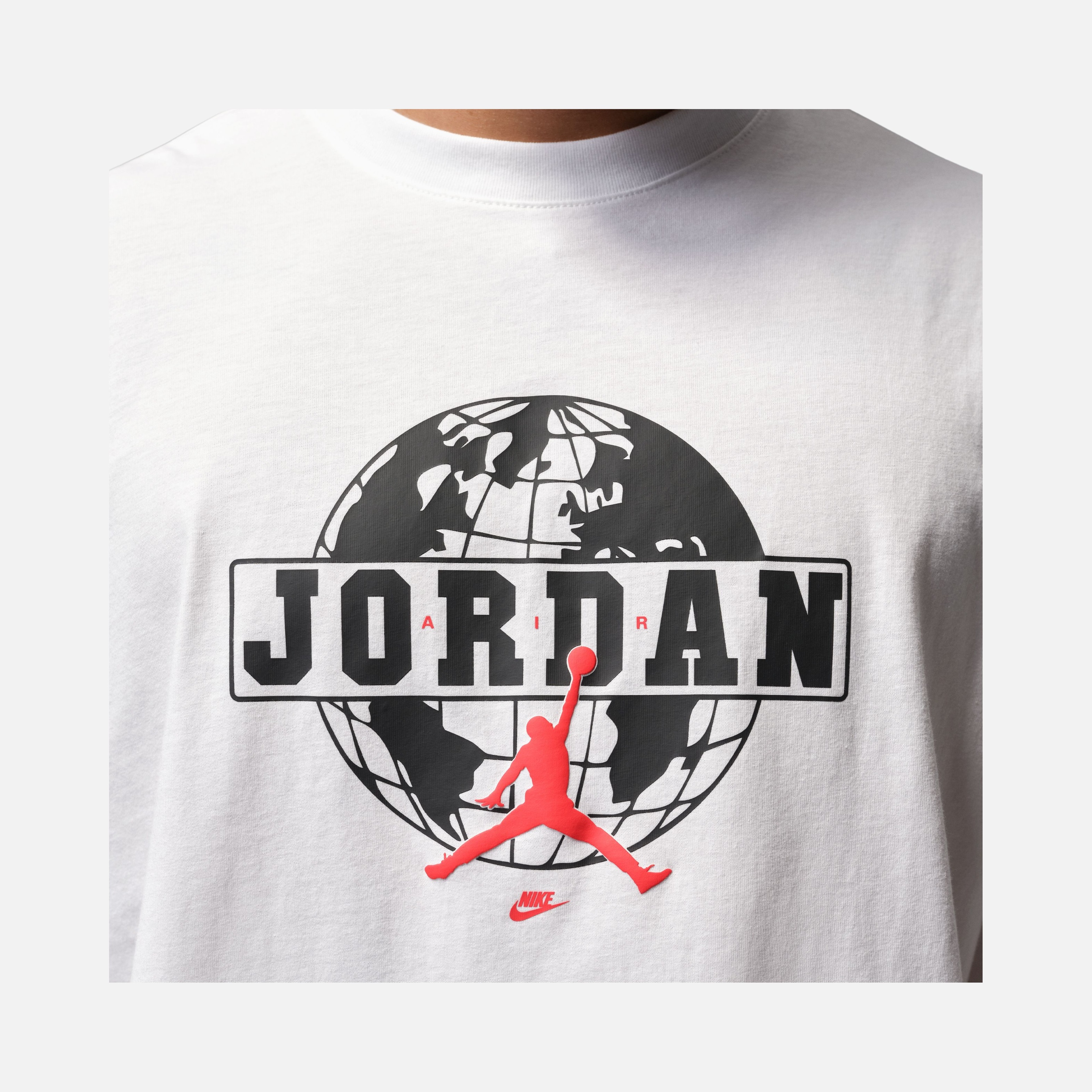Nİke Jordan Globe Gfx Oversize Ss Crew Erkek Tişört