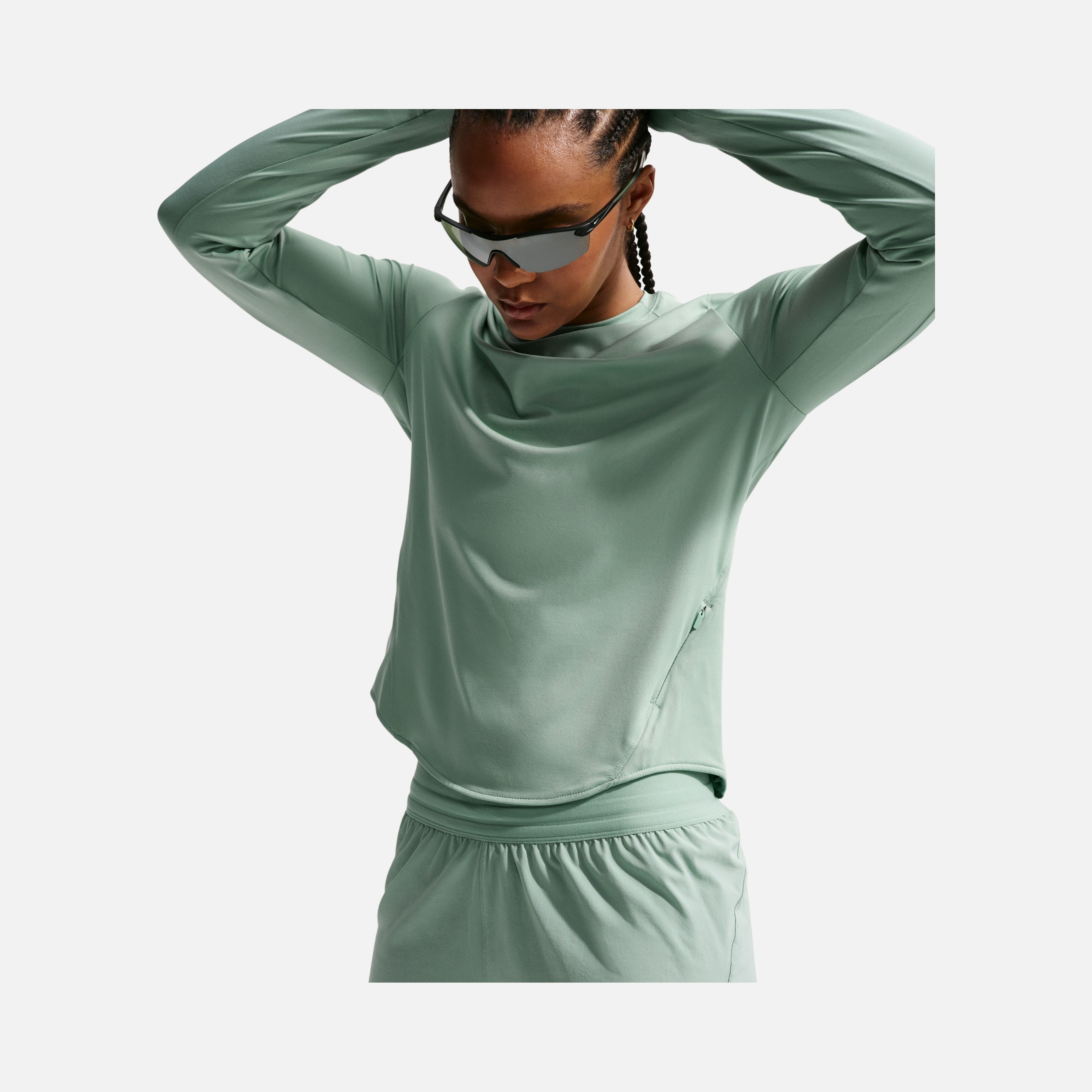 Nike Swift Dri-Fit High Waist 2-in-1 Running Kadın Şort