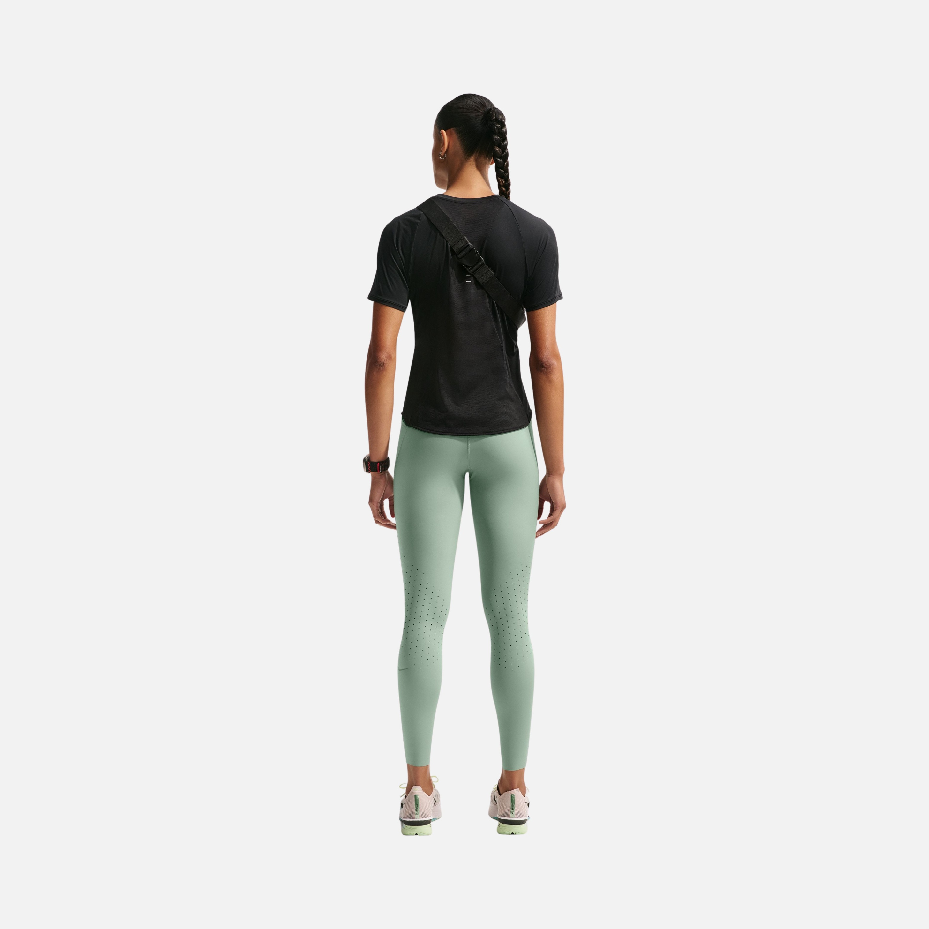 Nike Dri-Fit High-Waisted 7/8 Running With Pockets Kadın Tayt