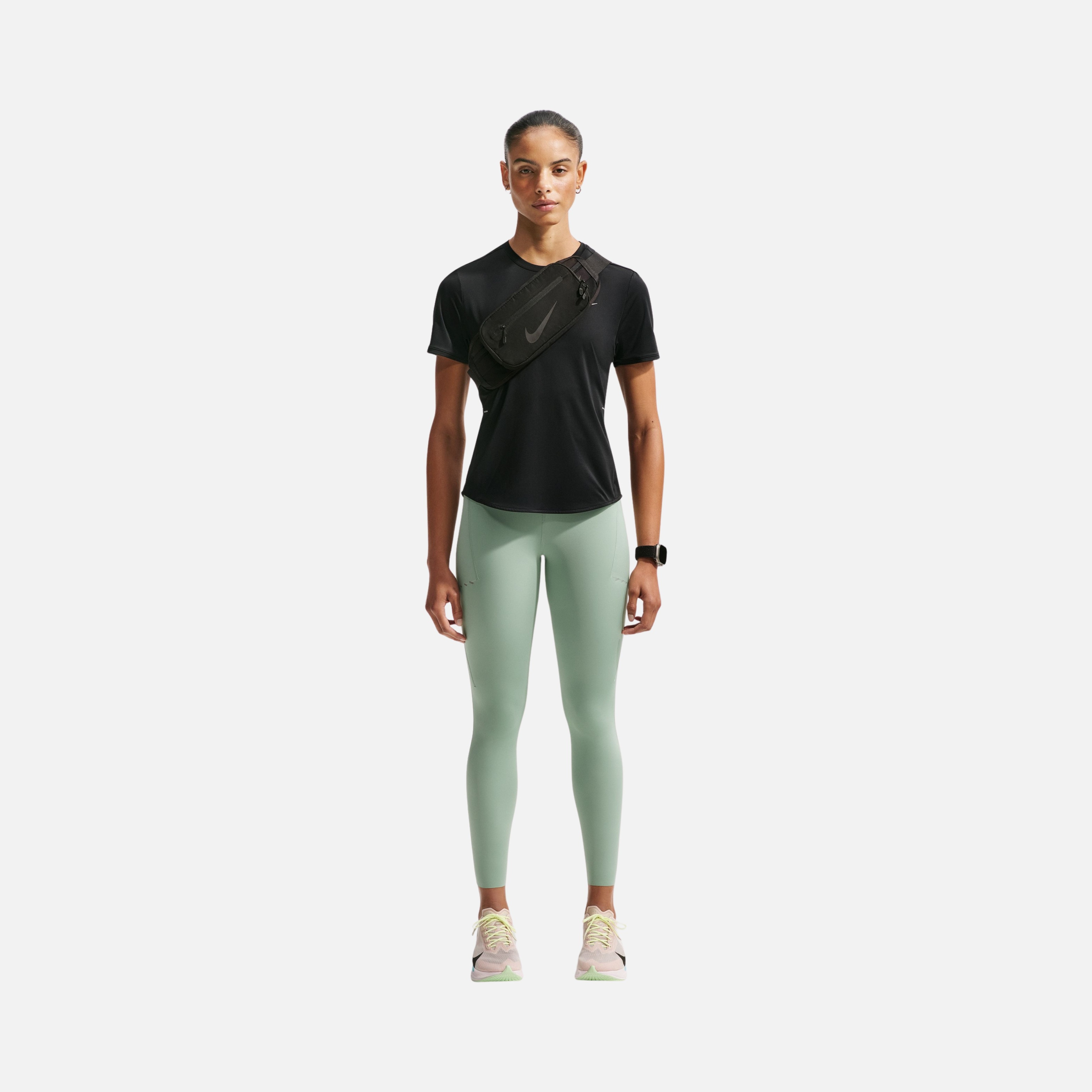 Nike Dri-Fit High-Waisted 7/8 Running With Pockets Kadın Tayt