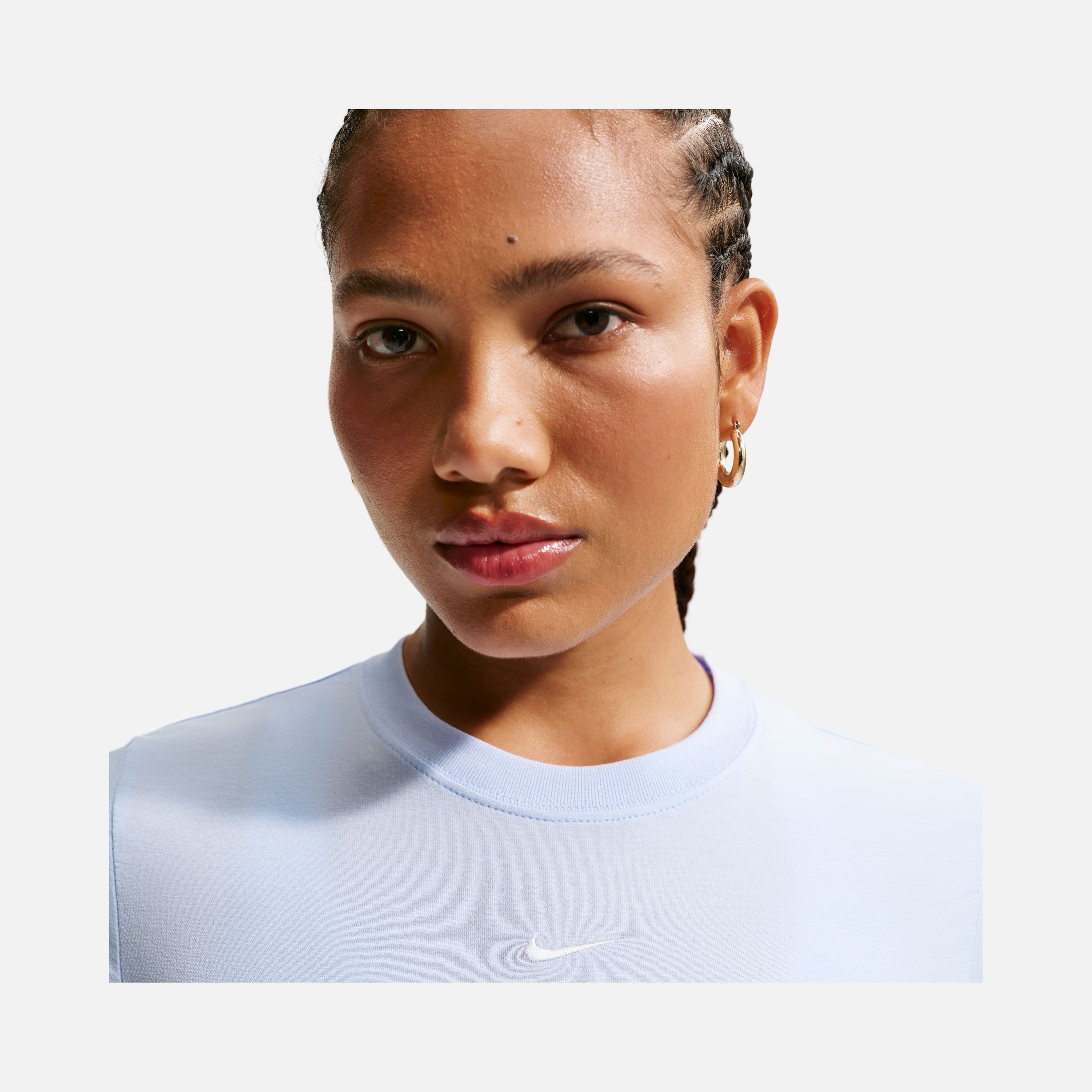 Nike Sportswear Chill Knit Crop Kadın Tişört