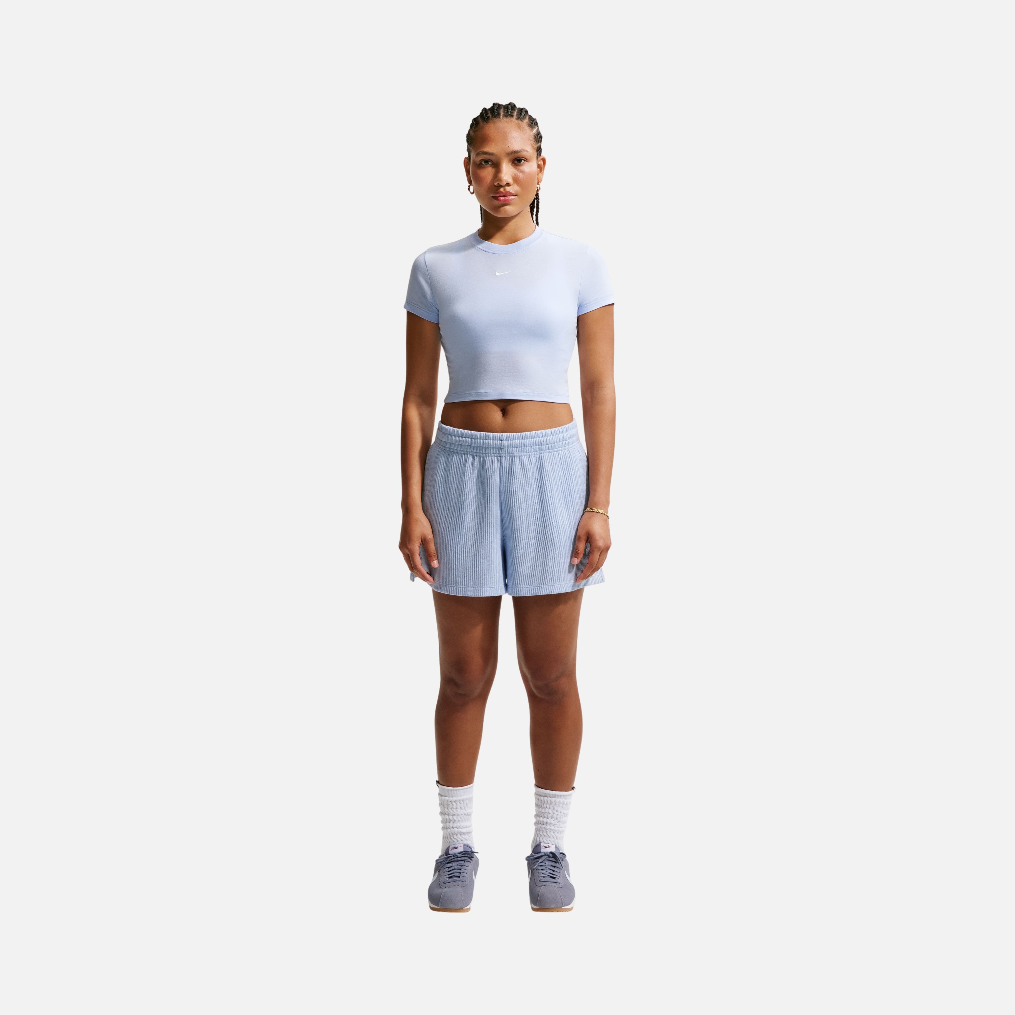 Nike Sportswear Chill Knit Crop Kadın Tişört