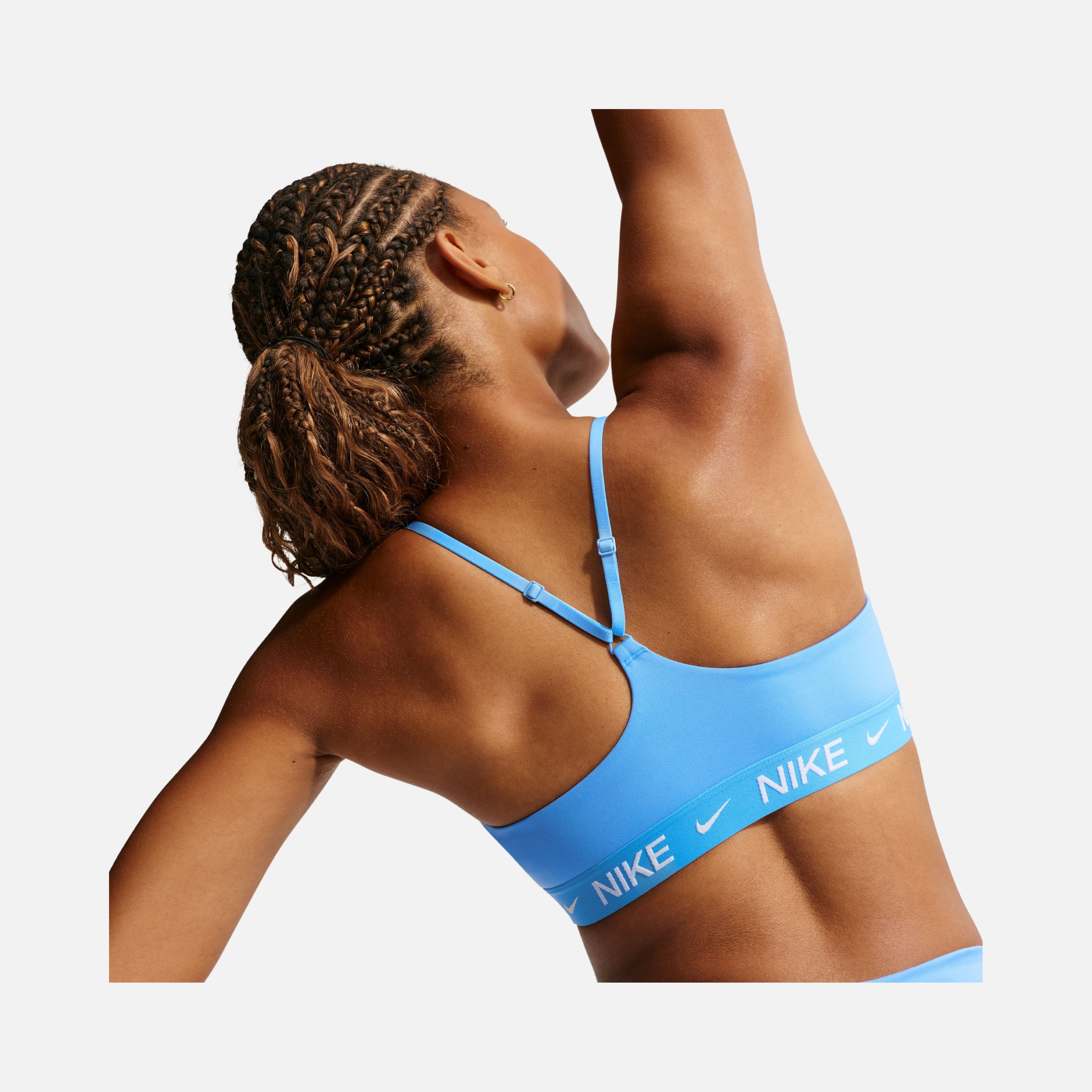 Nike Indy Light-Support Padded Adjustable Training Sports Kadın Bra