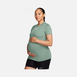 Nike One Dri-Fit Slim-Fit Training Short-Sleeve (Maternity) Kadın Tişört