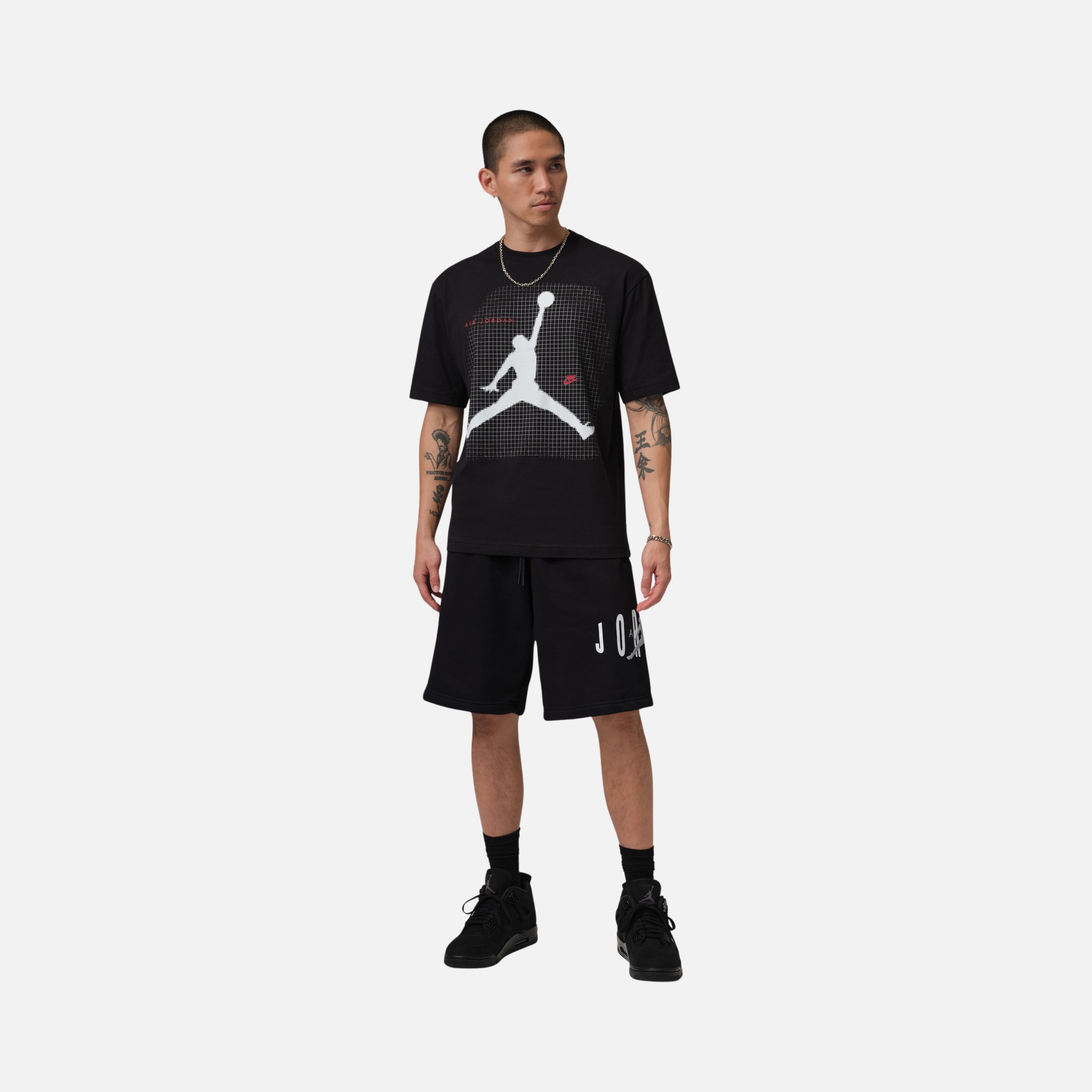 Nike Jordan Jm Blur Gfx Ss Crew Erkek Tişört