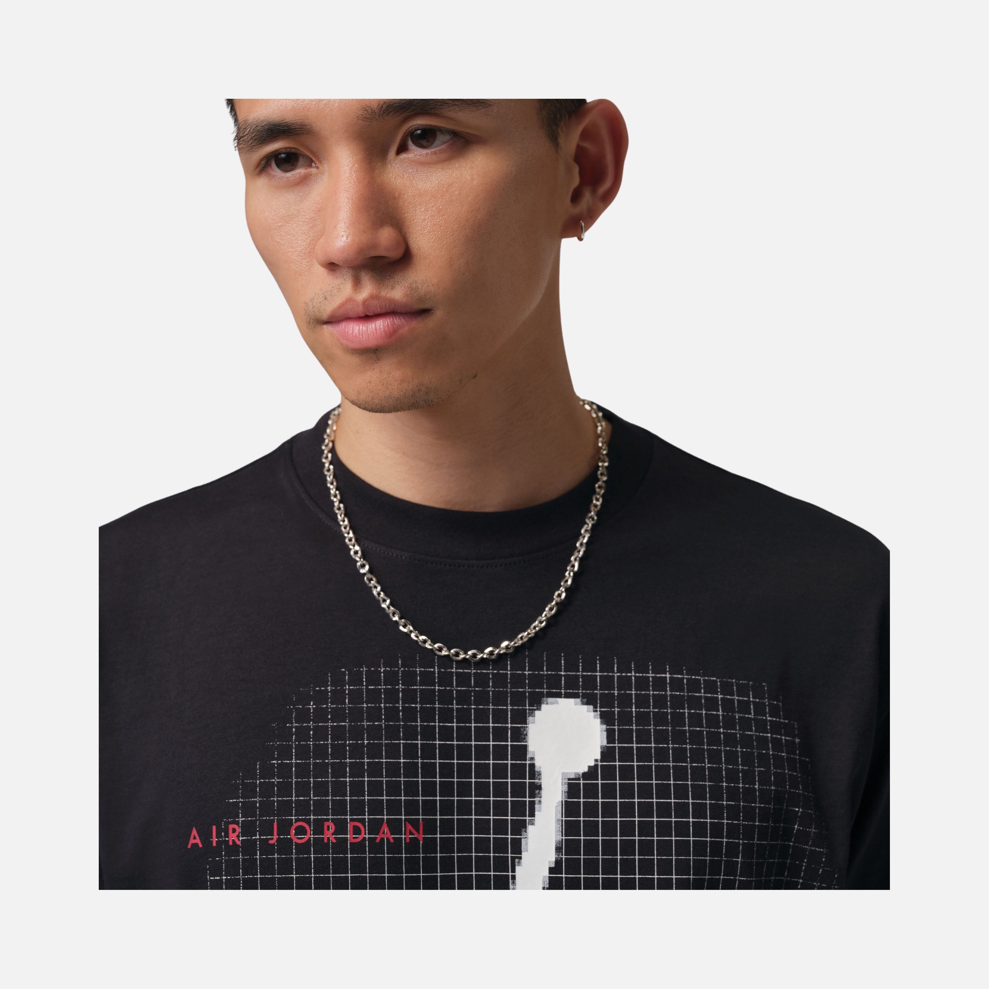 Nike Jordan Jm Blur Gfx Ss Crew Erkek Tişört