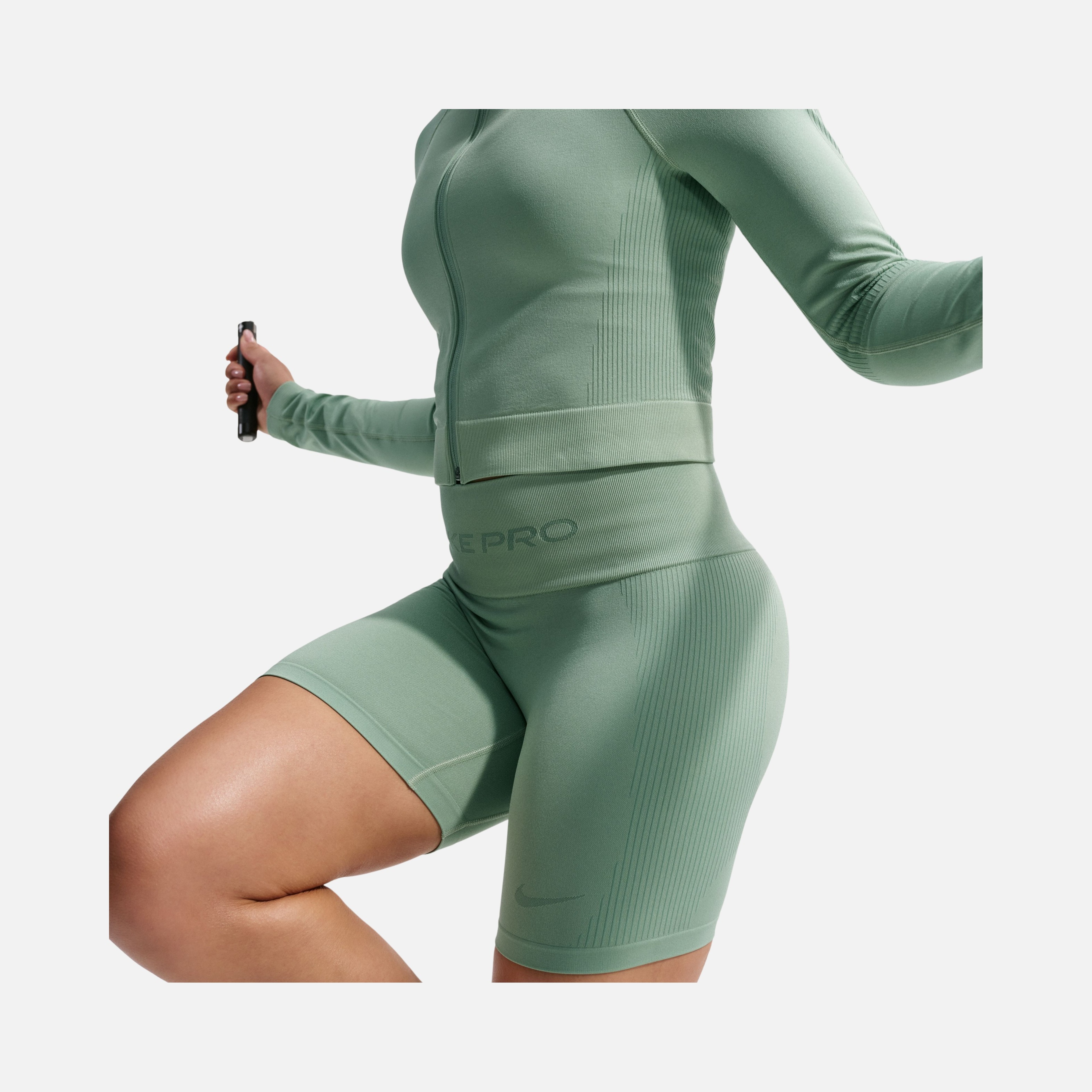 Nike Pro Dri-Fit Seamless High Rise 5 In Kadın Şort