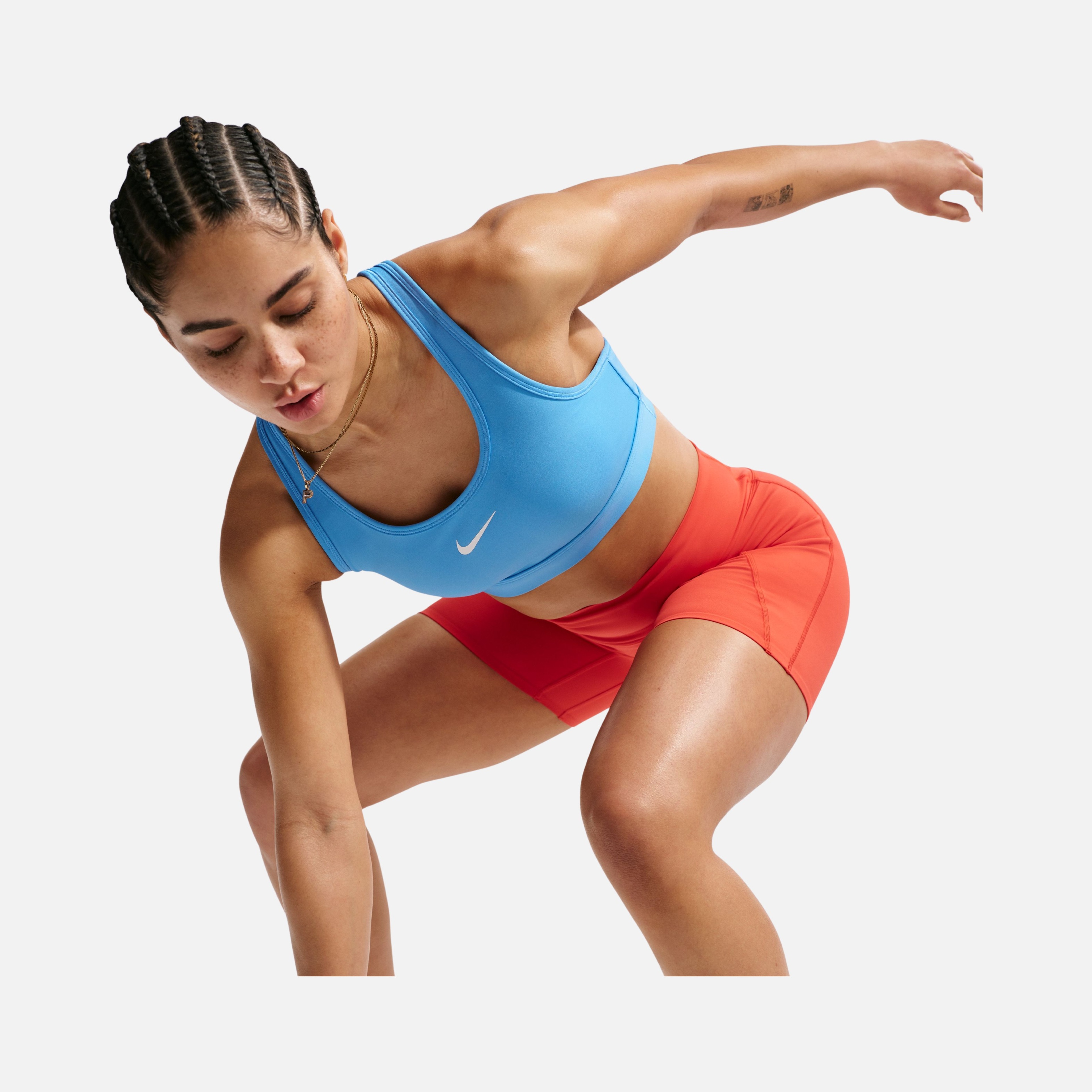 Nike Swoosh Medium Support Padded Training Kadın Bra