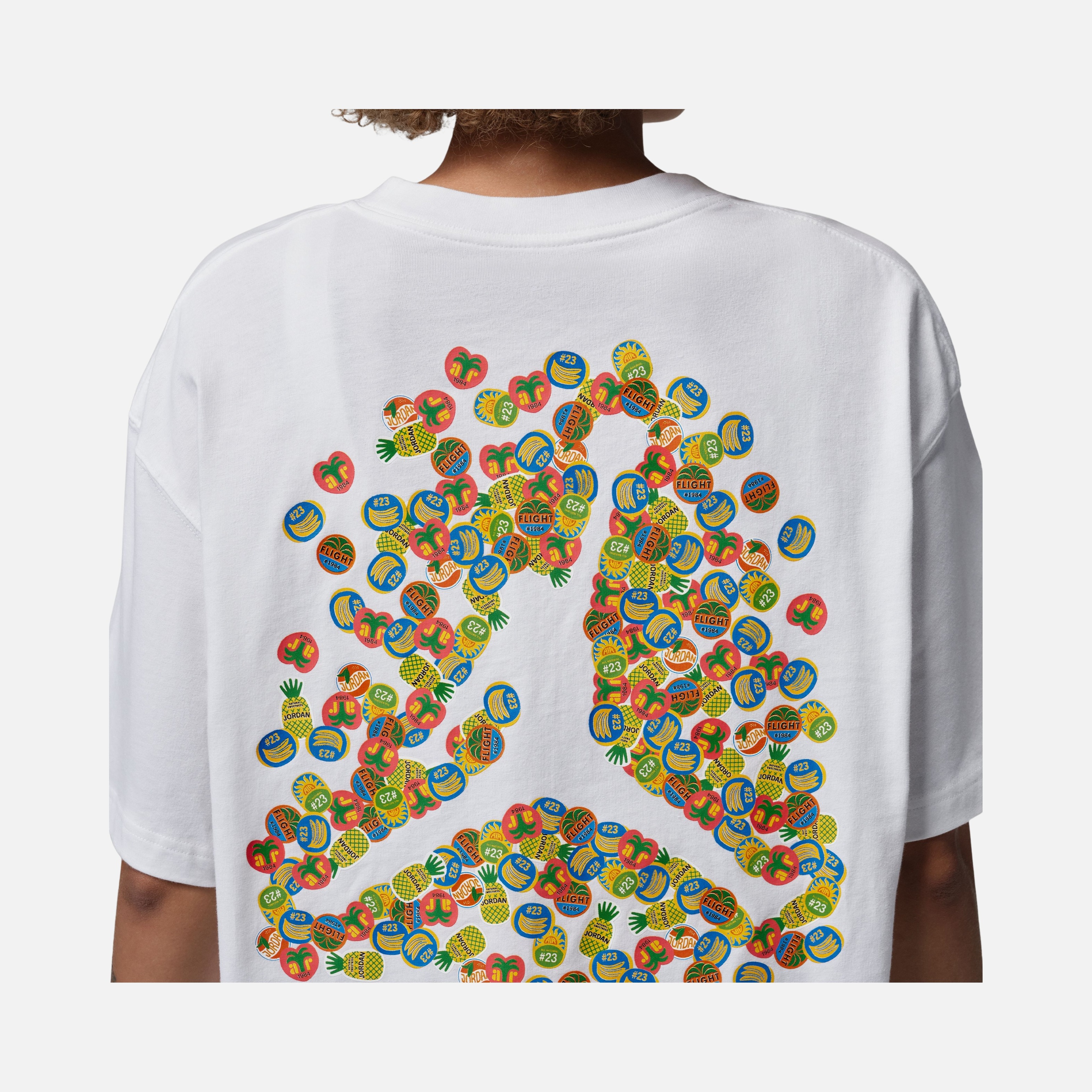 Nike W Jordan Brk Ss Os Gfx Tee Frt Kadın Tişört