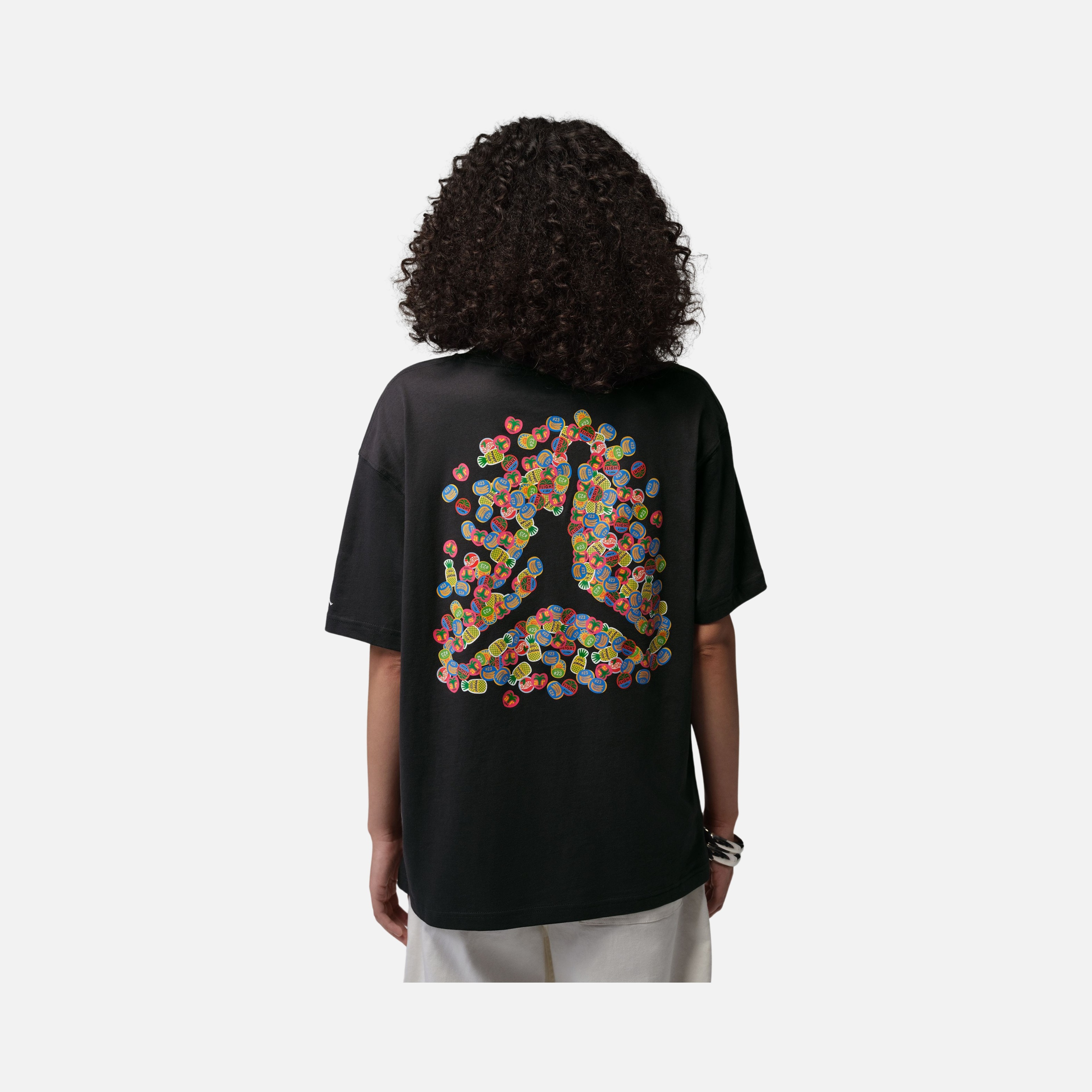 Nike W Jordan Brk Ss Os Gfx Tee Frt Kadın Tişört