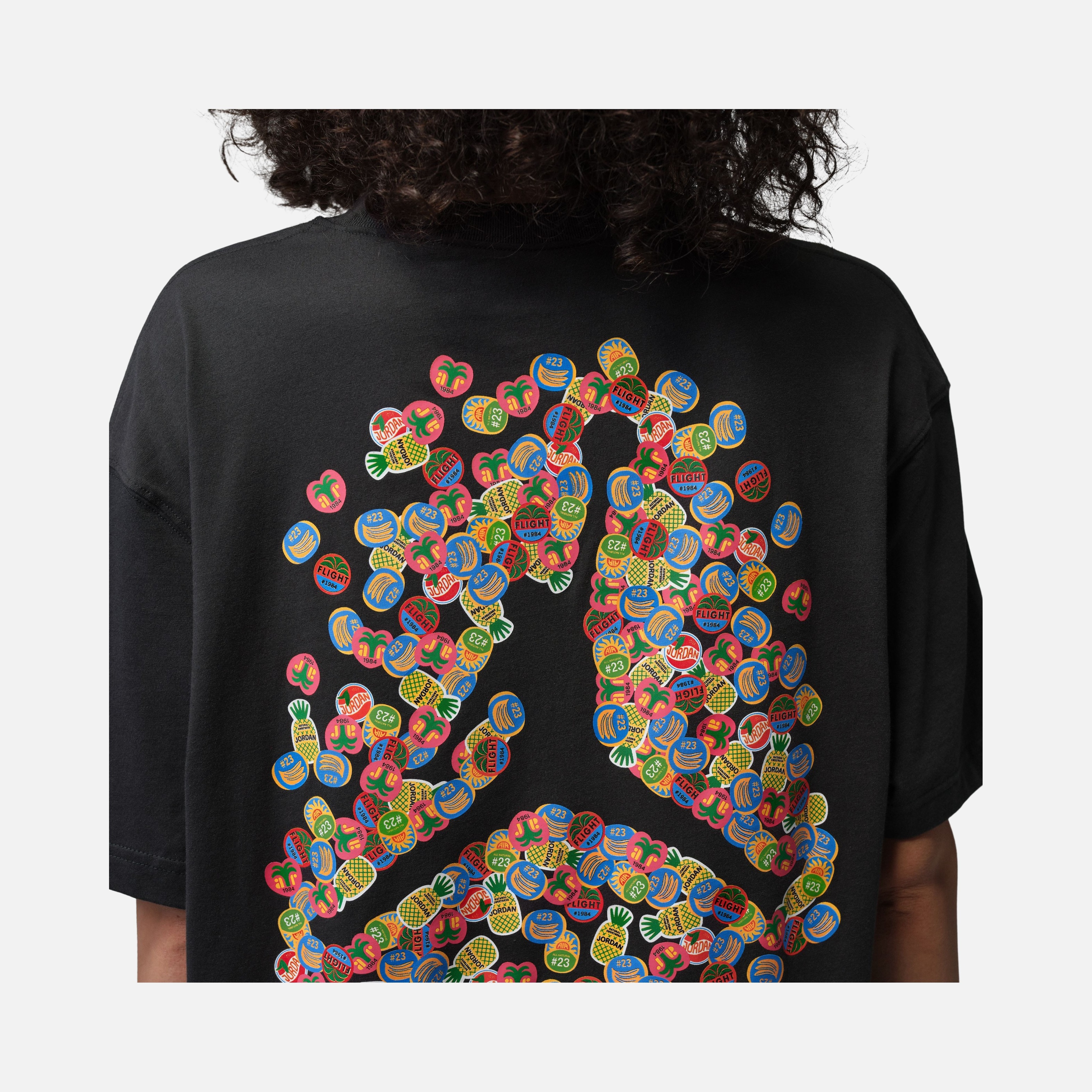 Nike W Jordan Brk Ss Os Gfx Tee Frt Kadın Tişört