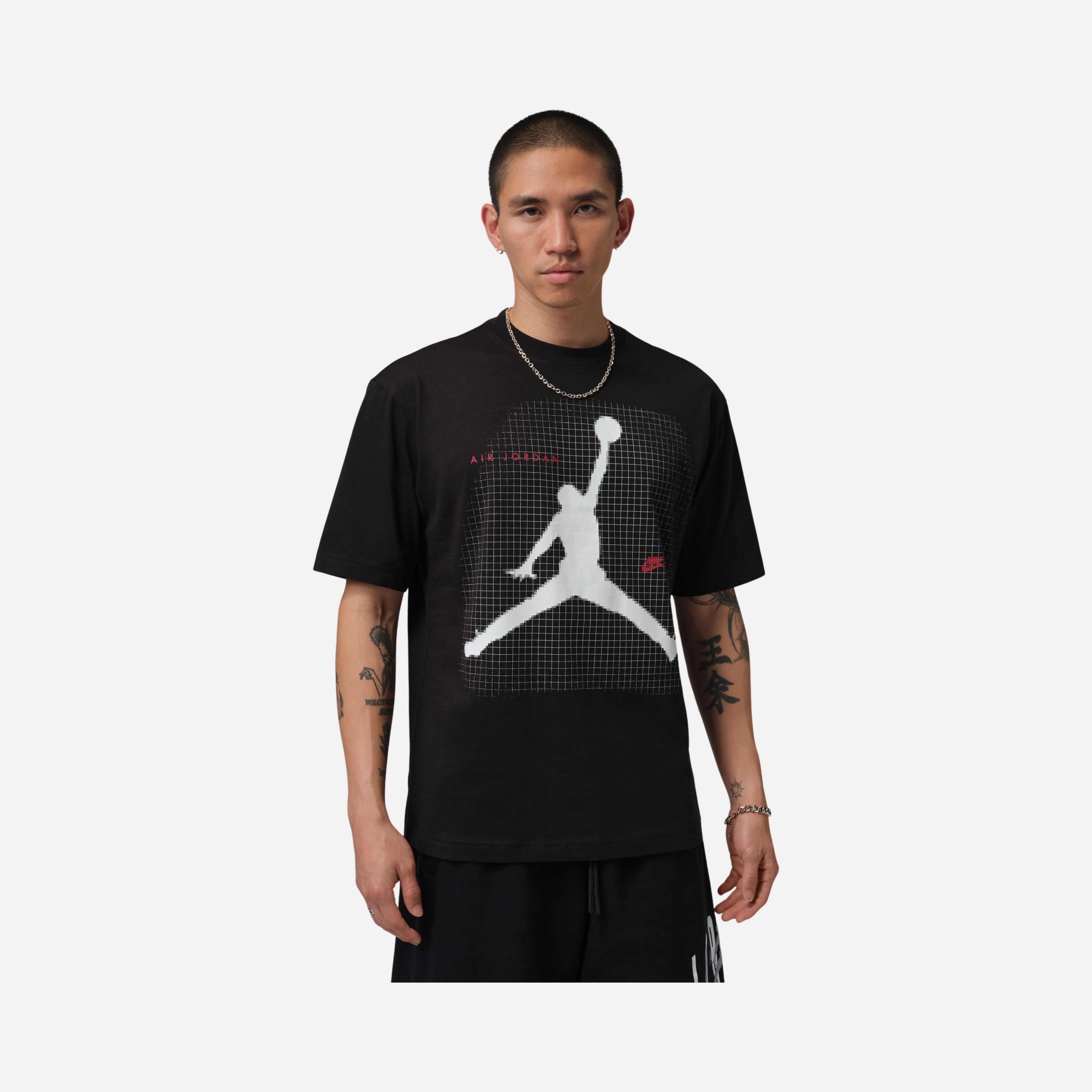 Nike Jordan Jm Blur Gfx Ss Crew Erkek Tişört