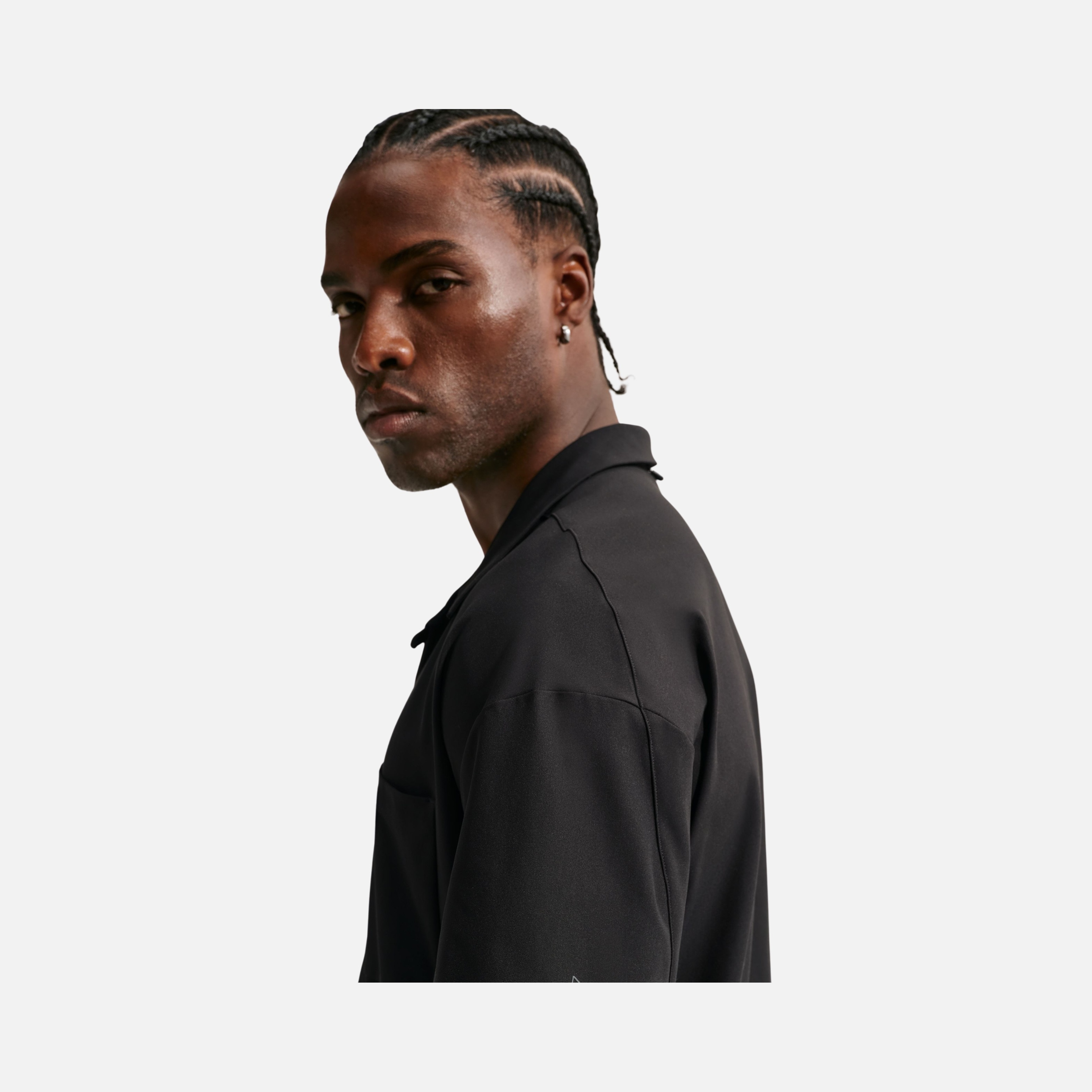 Nike M Df Uv 24.7 Ps Ss Buttn Up Erkek Tişört