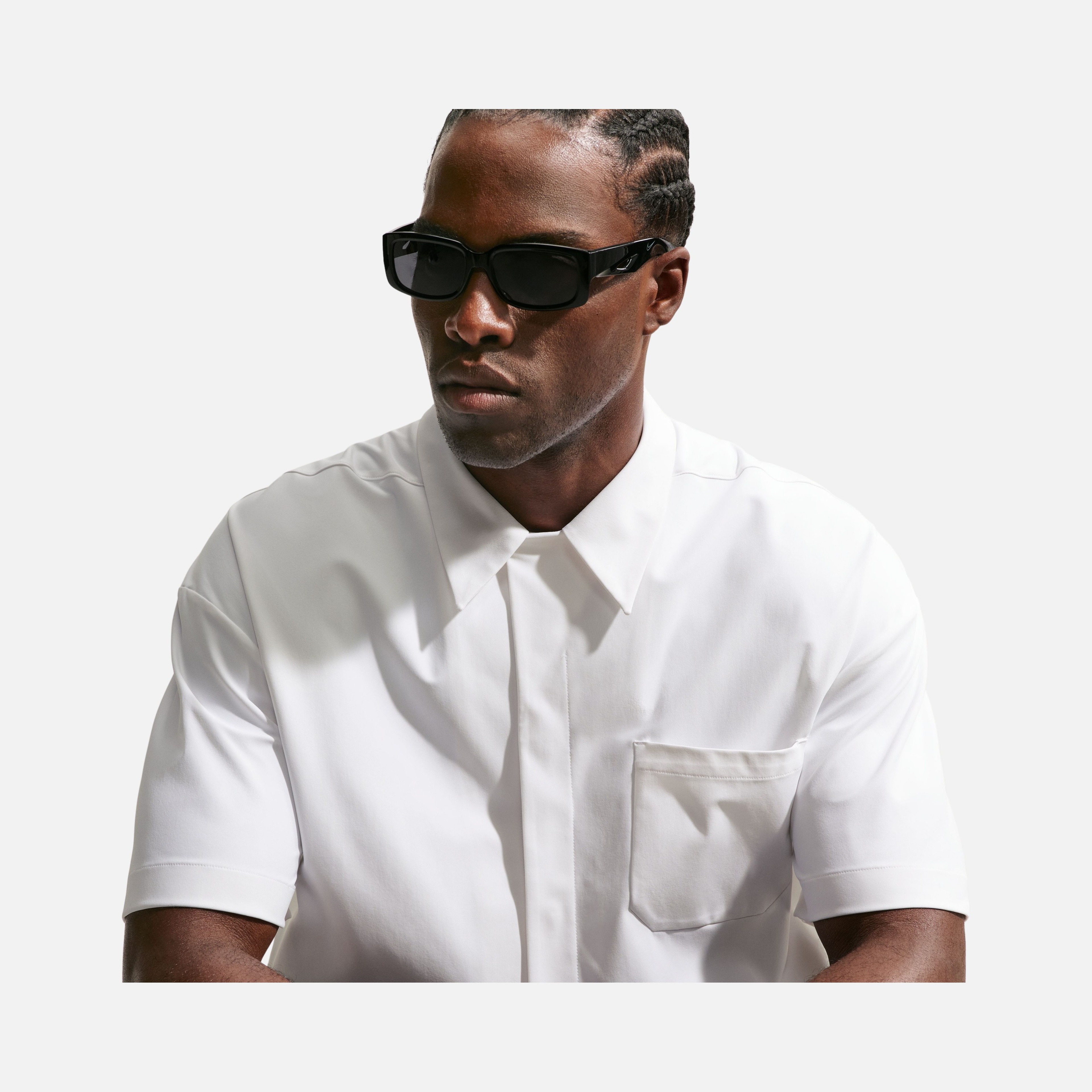 Nike M Df Uv 24.7 Ps Ss Buttn Up Erkek Tişört