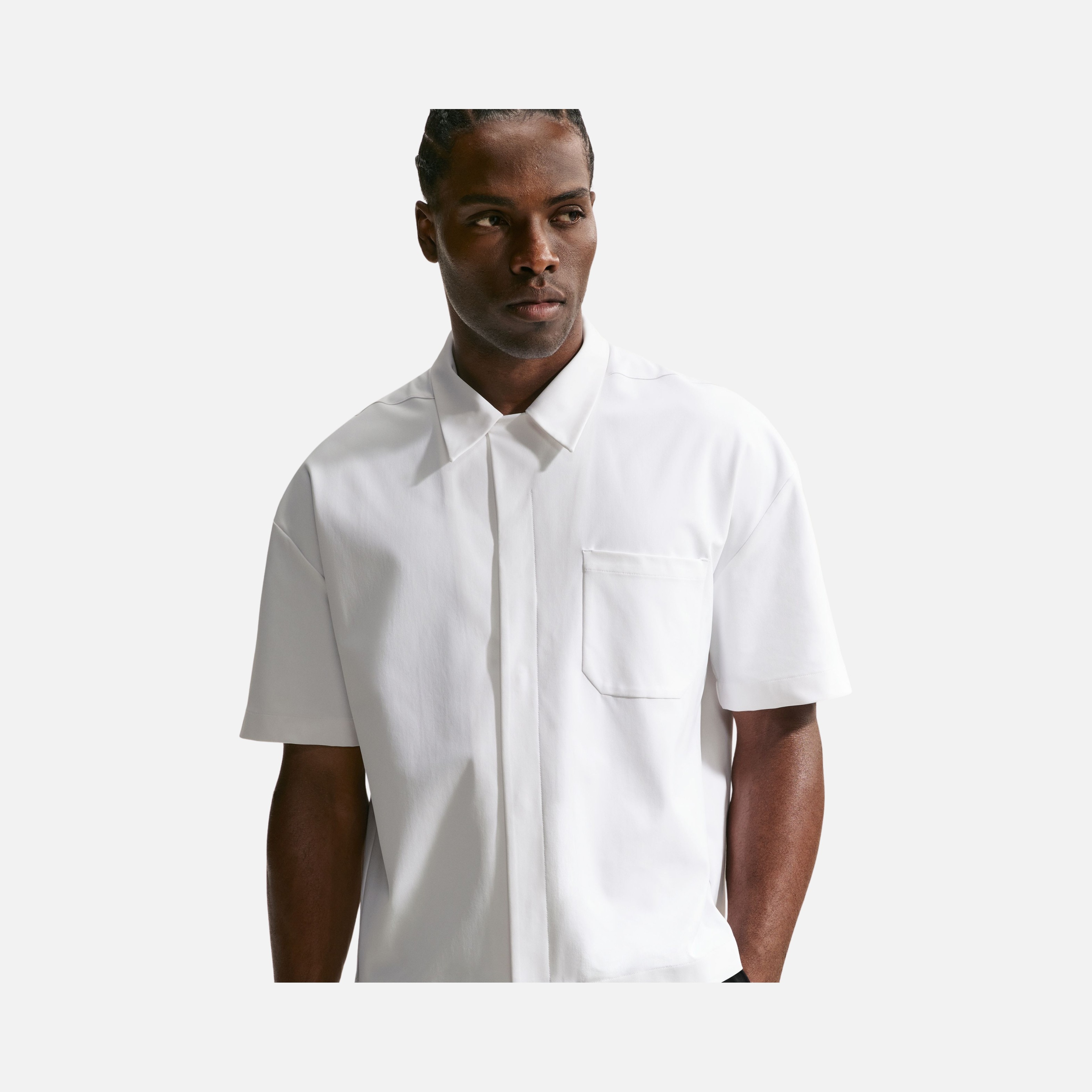 Nike M Df Uv 24.7 Ps Ss Buttn Up Erkek Tişört